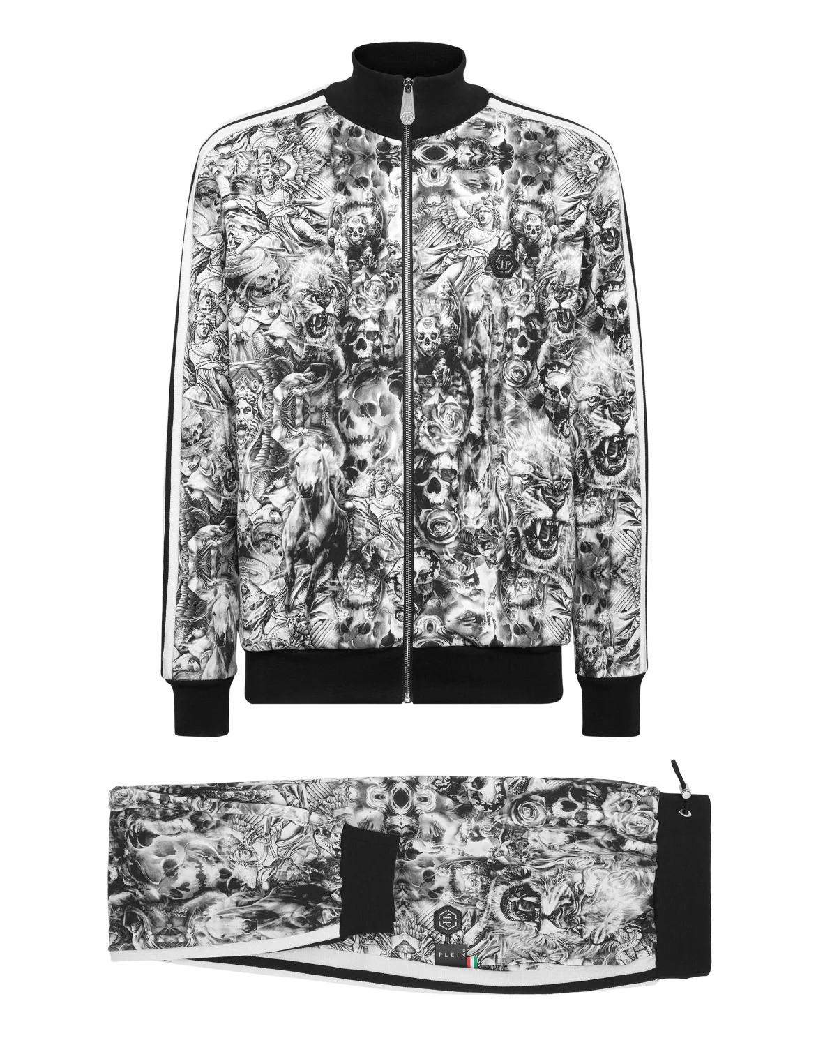 Jogging Tracksuit: Top/Trousers Tattoo, цвет: Черный