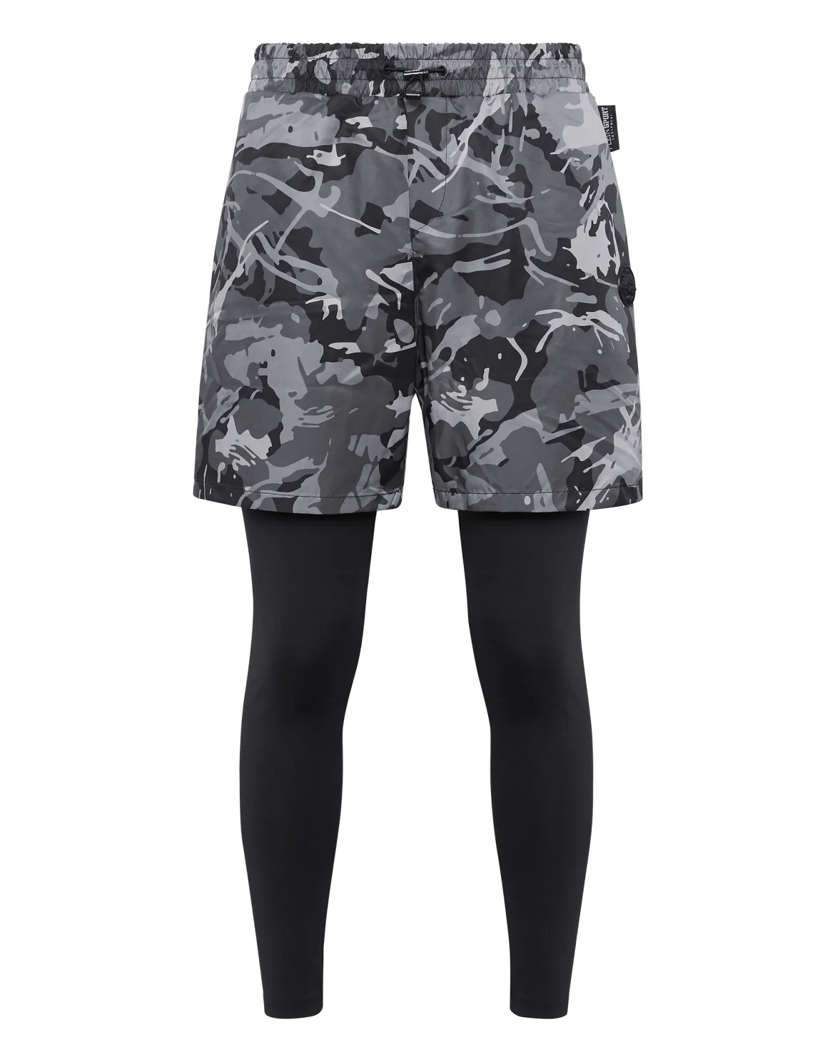Running Pants Camouflage, цвет: Черный