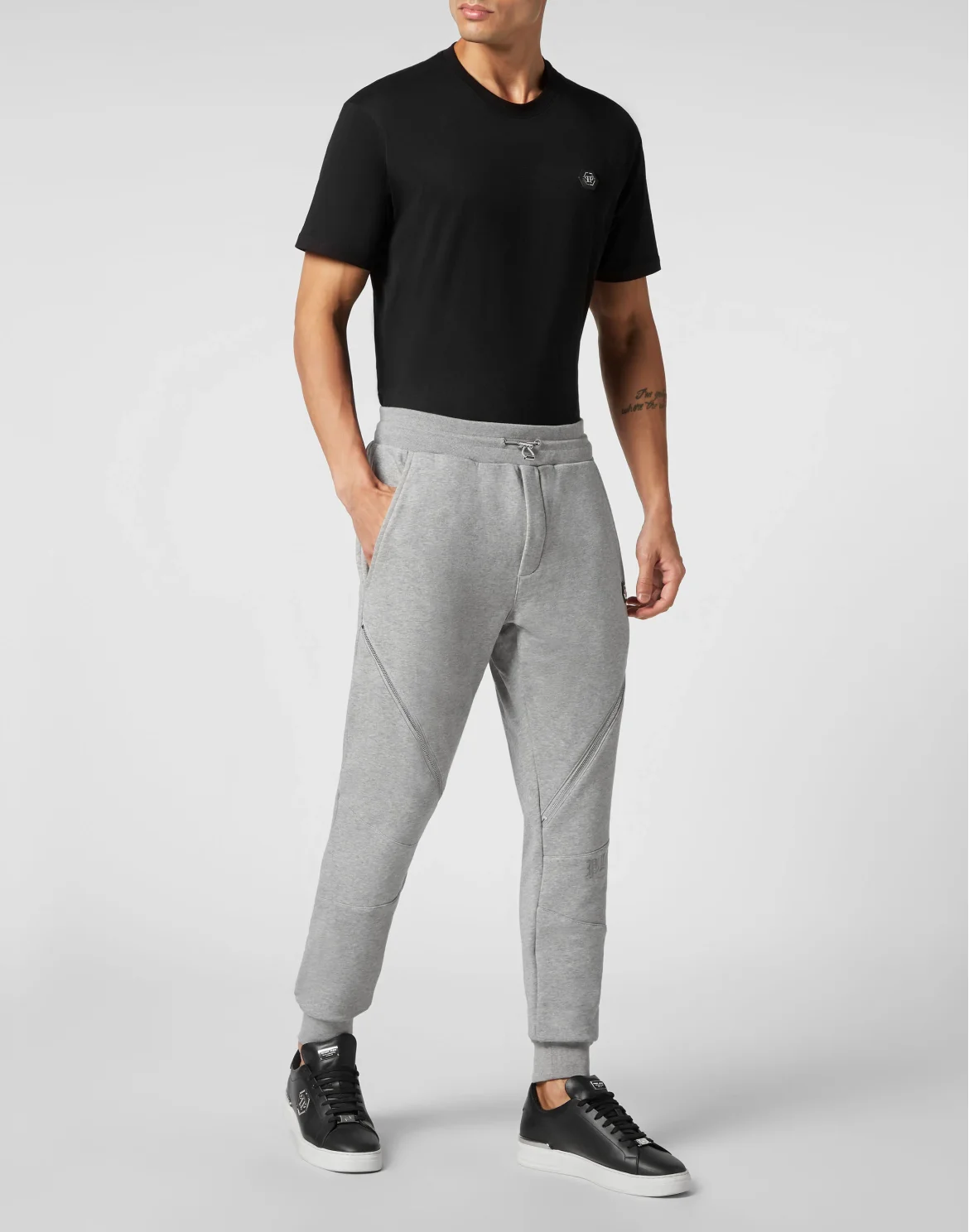 Jogging Trousers Constructed, цвет: Серый