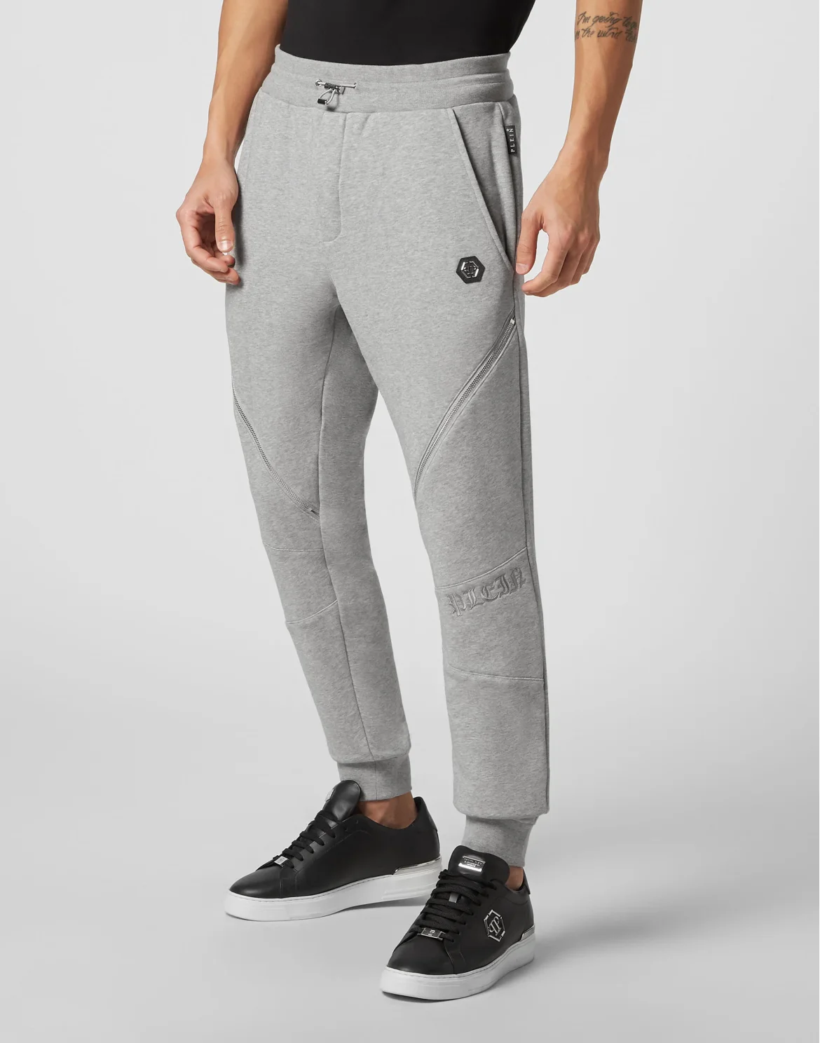 Jogging Trousers Constructed, цвет: Серый