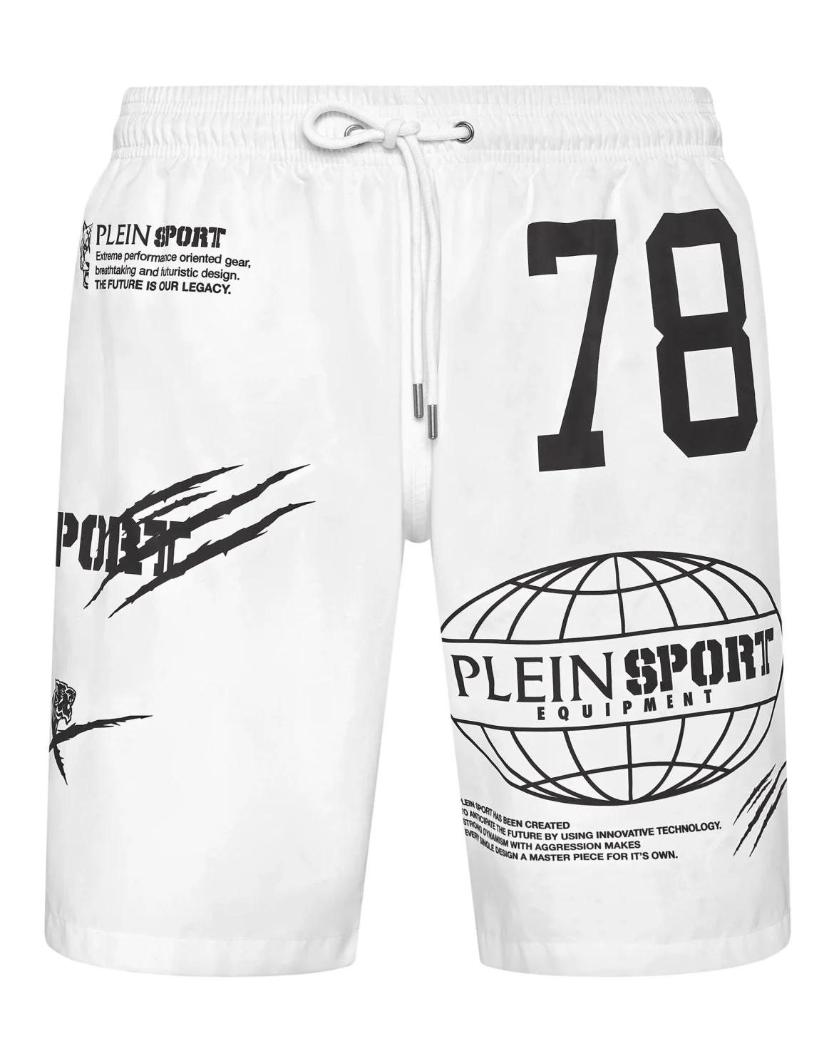 Swim-Trunks Multilogo, цвет: Белый