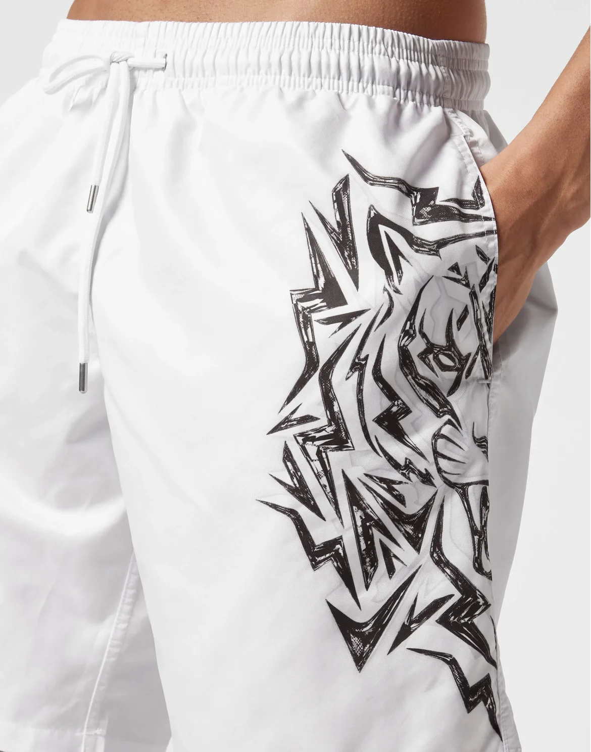 Long Swim-Trunks Thunder Tiger, цвет: Белый