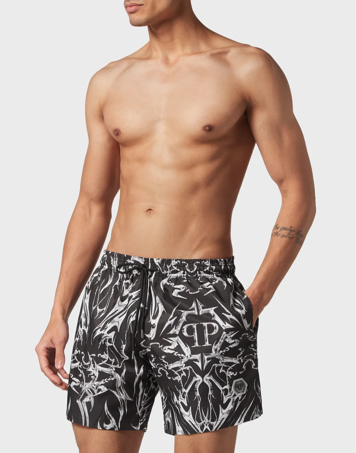 Swim-Trunks Chrome, цвет: Черный