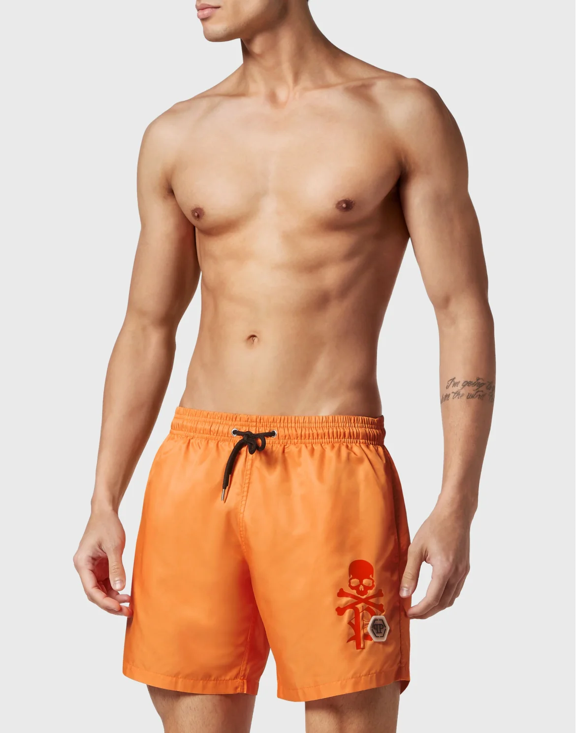Swim-Trunks Skull&Bones, цвет: Оранжевый