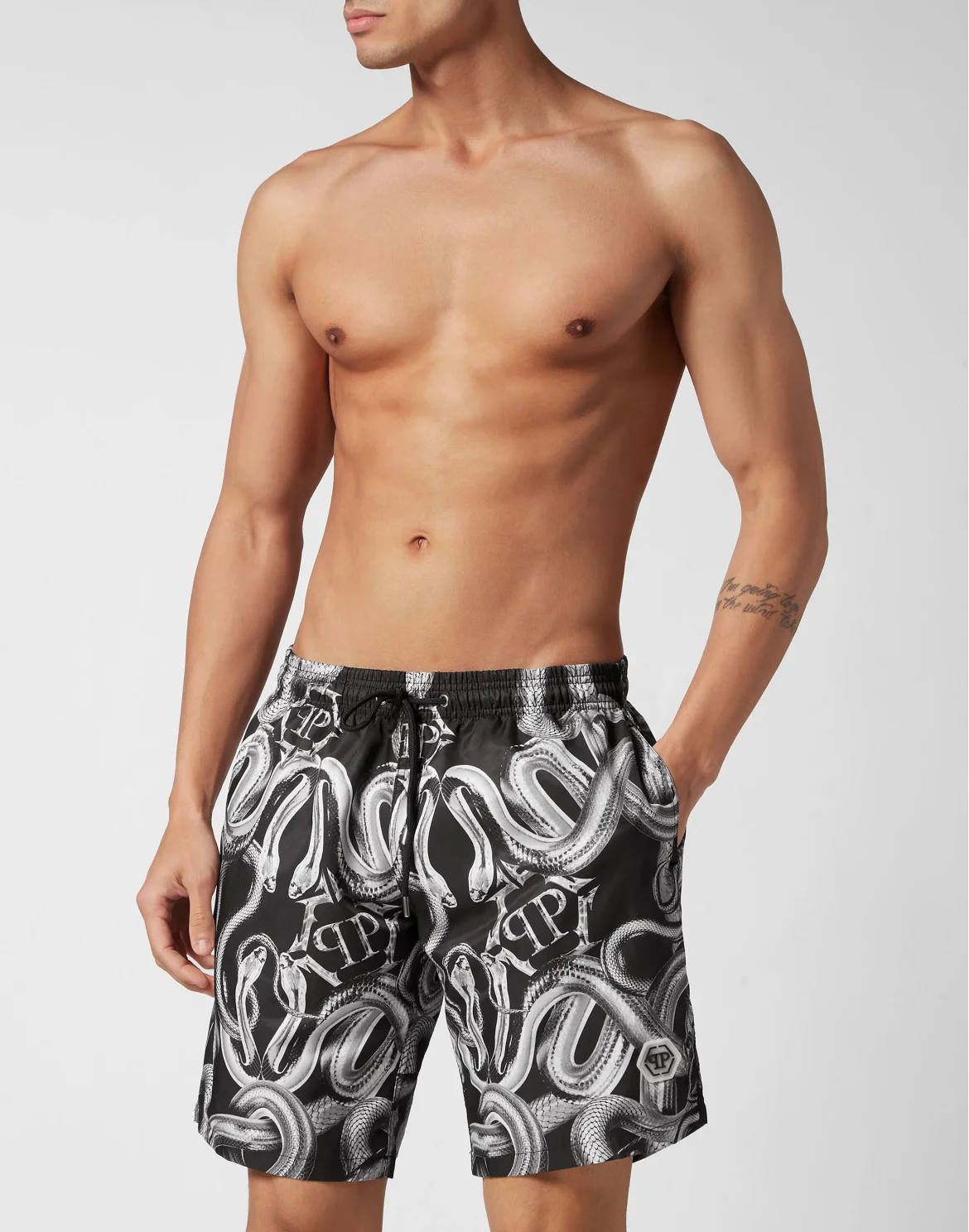 Long Swim-Trunks Snake, цвет: Черный
