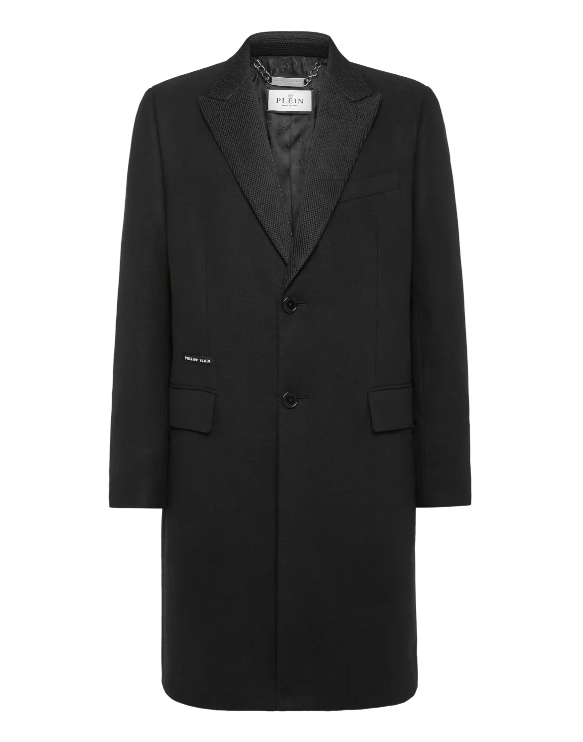 Wool Coat Long, цвет: Черный