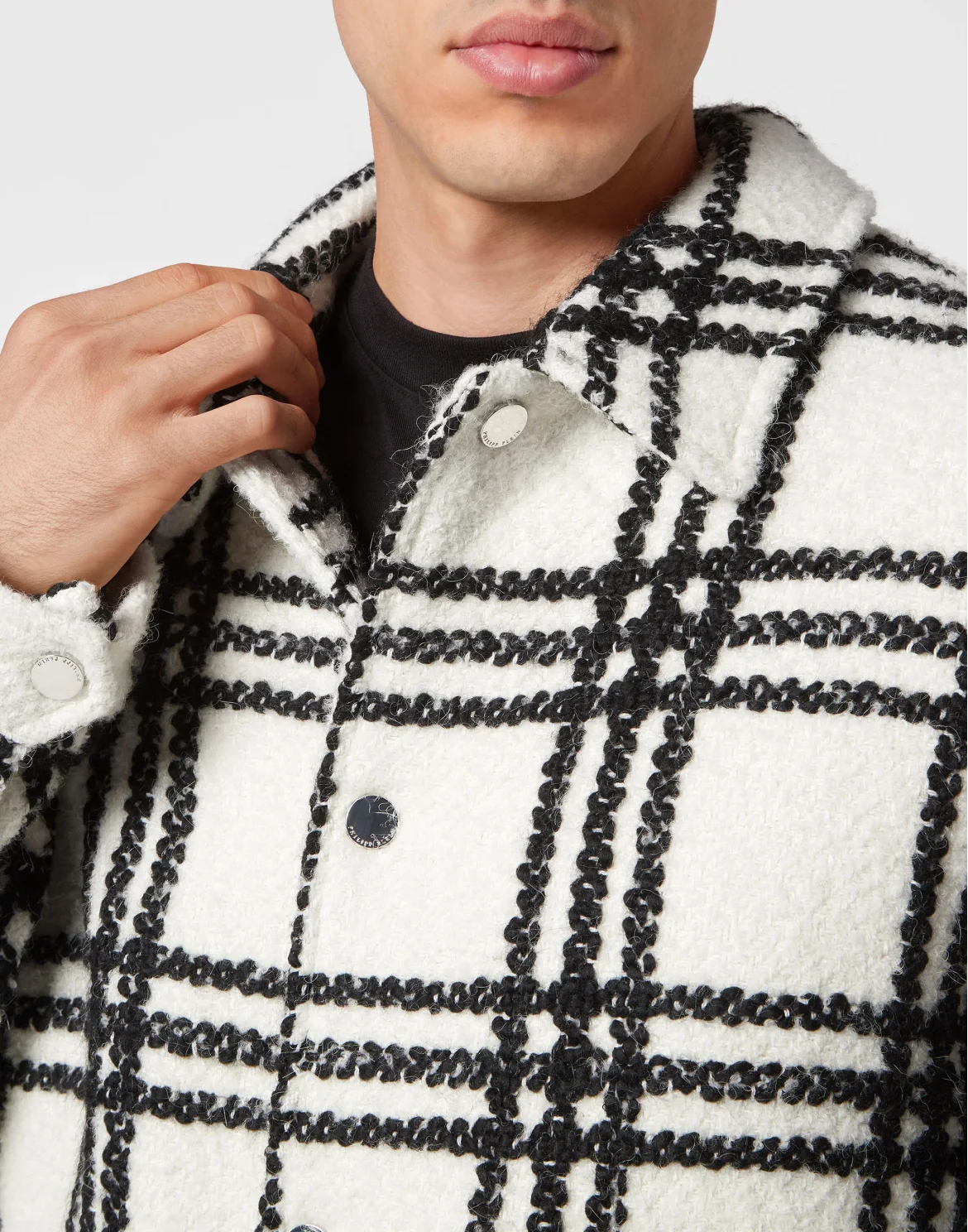Alpaca Wool Bomber Gothic Plein, цвет: Белый