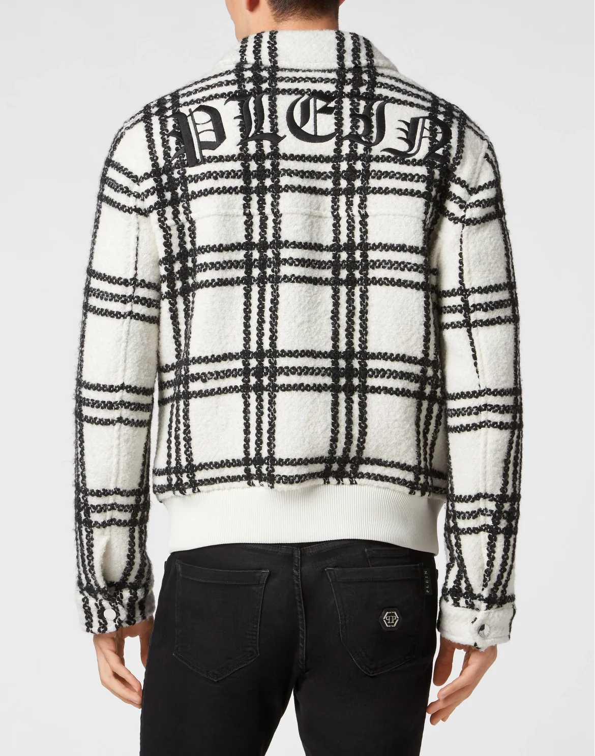 Alpaca Wool Bomber Gothic Plein, цвет: Белый