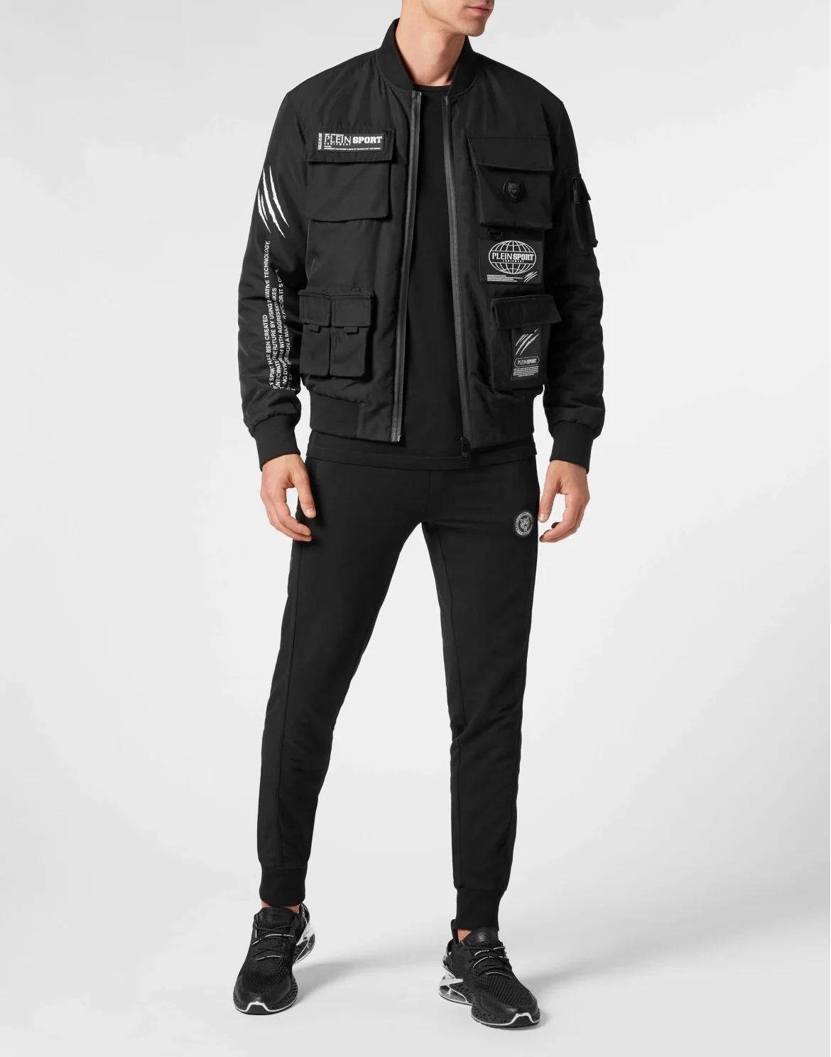 Nylon Bomber, цвет: Черный