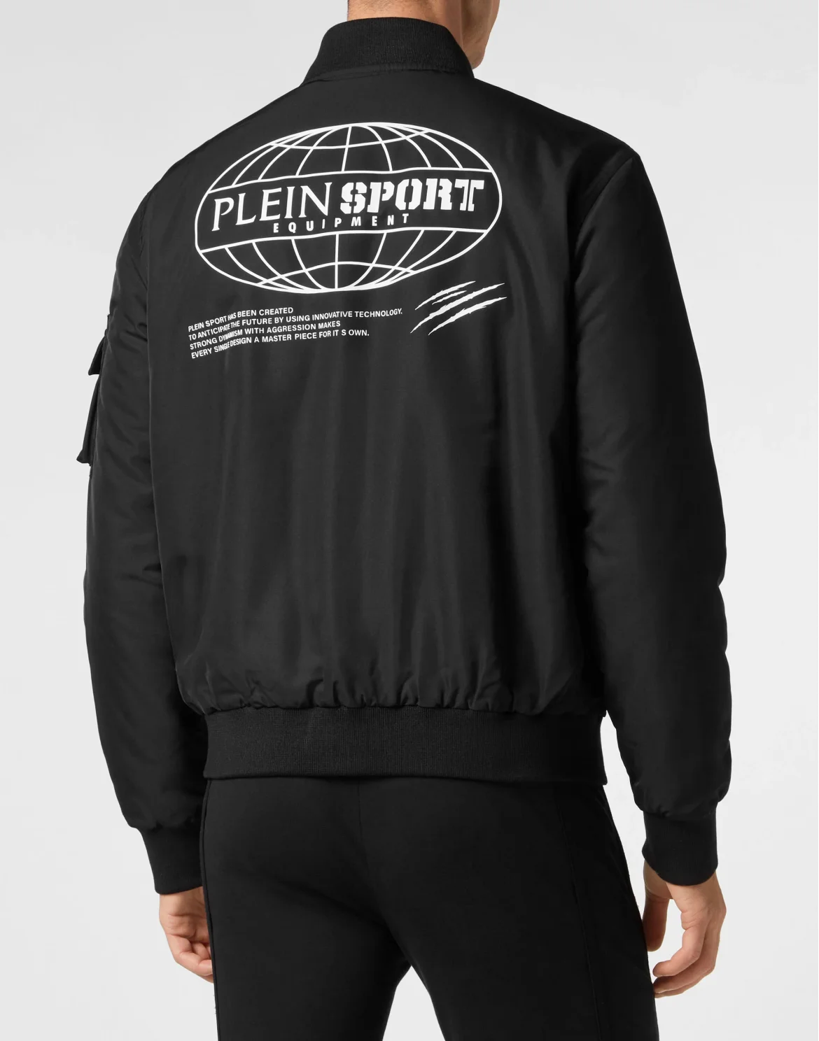 Nylon Bomber, цвет: Черный