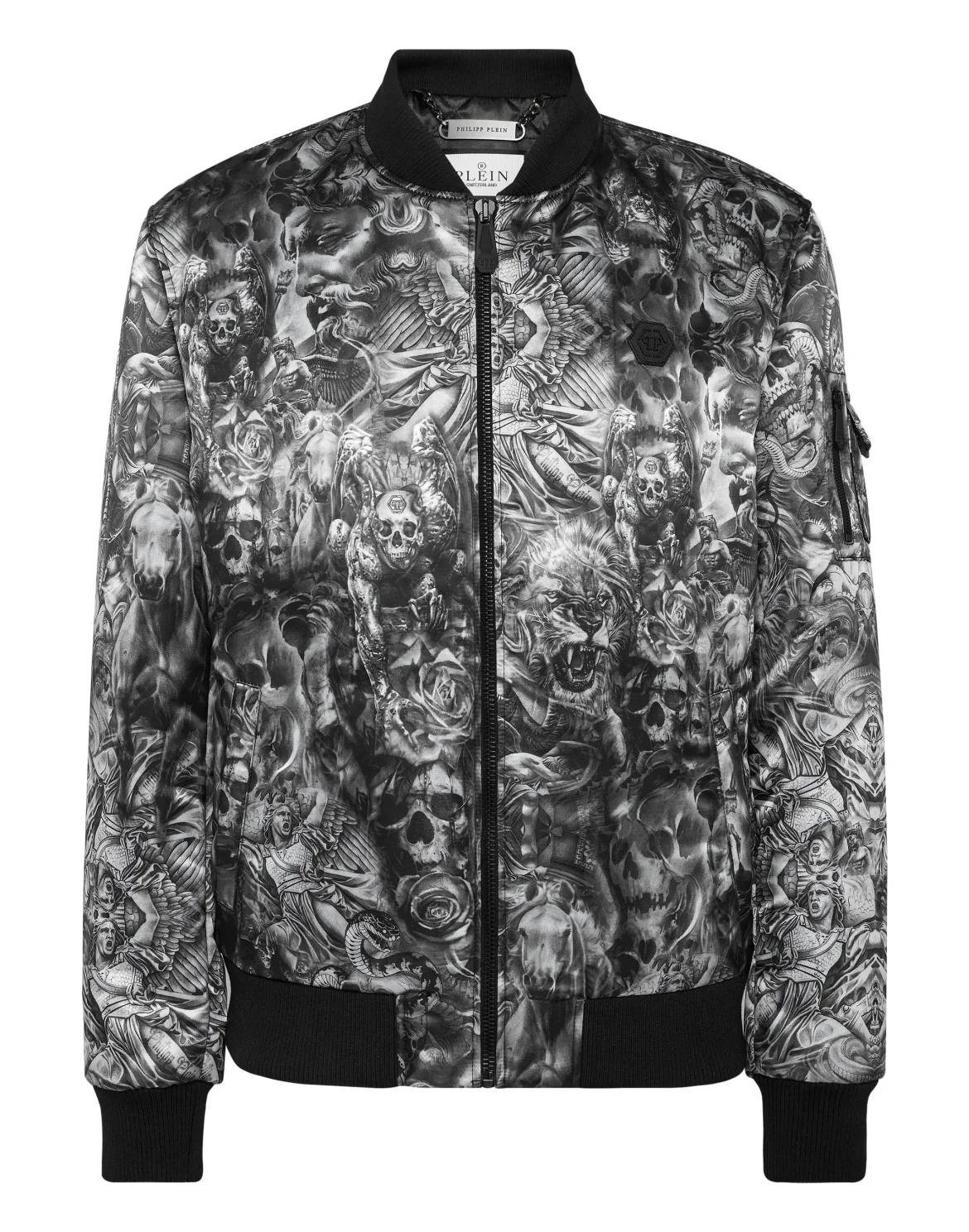 Nylon Bomber Tattoo, цвет: Черный