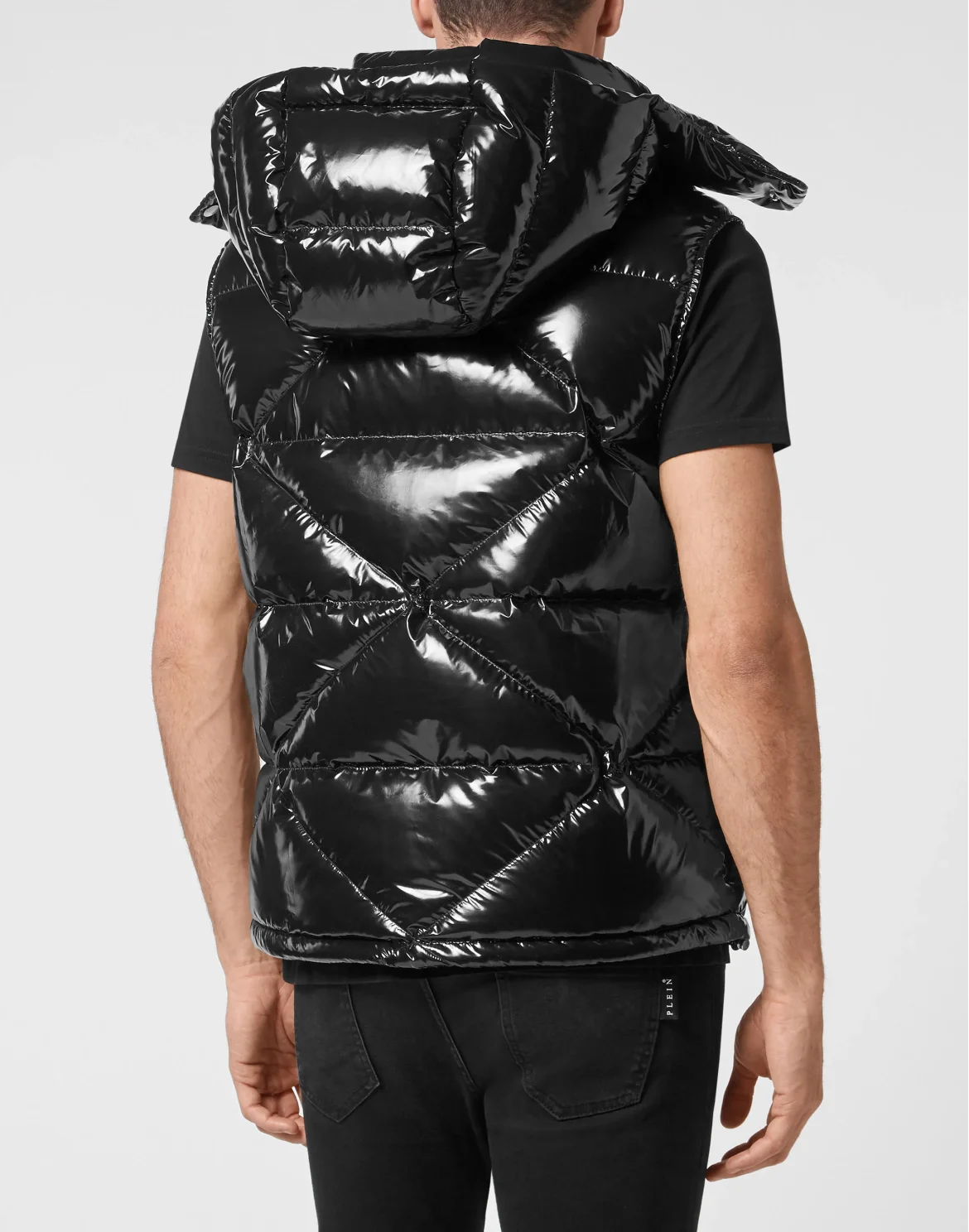 Sleeveless Jacket Hexagon, цвет: Черный