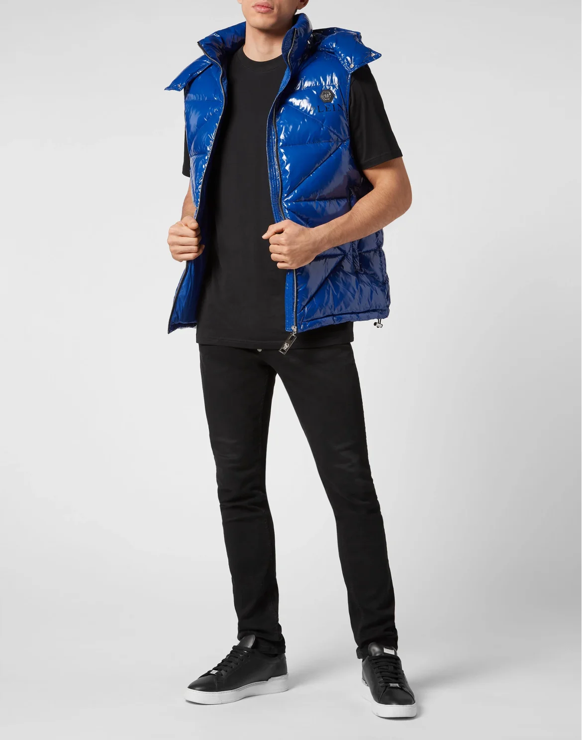 Sleeveless Jacket Hexagon, цвет: Синий