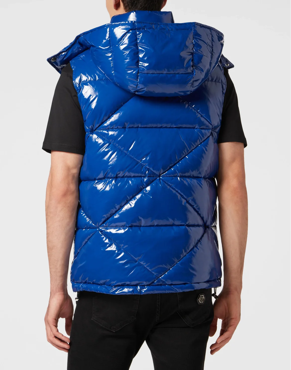 Sleeveless Jacket Hexagon, цвет: Синий