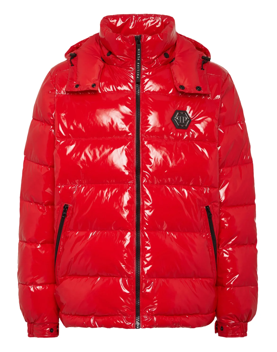 Oversize Jacket Hexagon, цвет: Красный