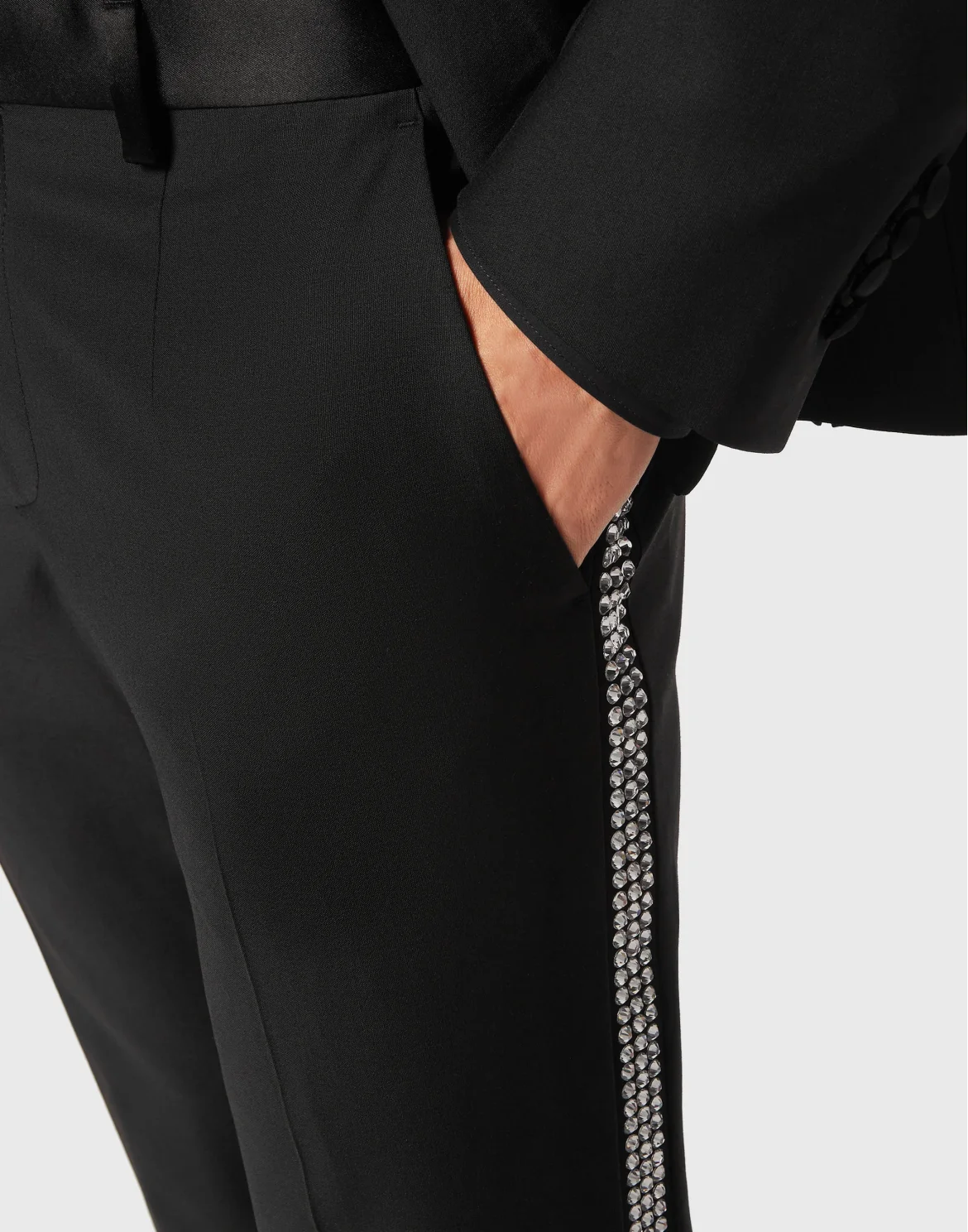 Light Wool Suit 2 pcs: Blazer Lord Fit/ Trousers Sartorial, цвет: Черный