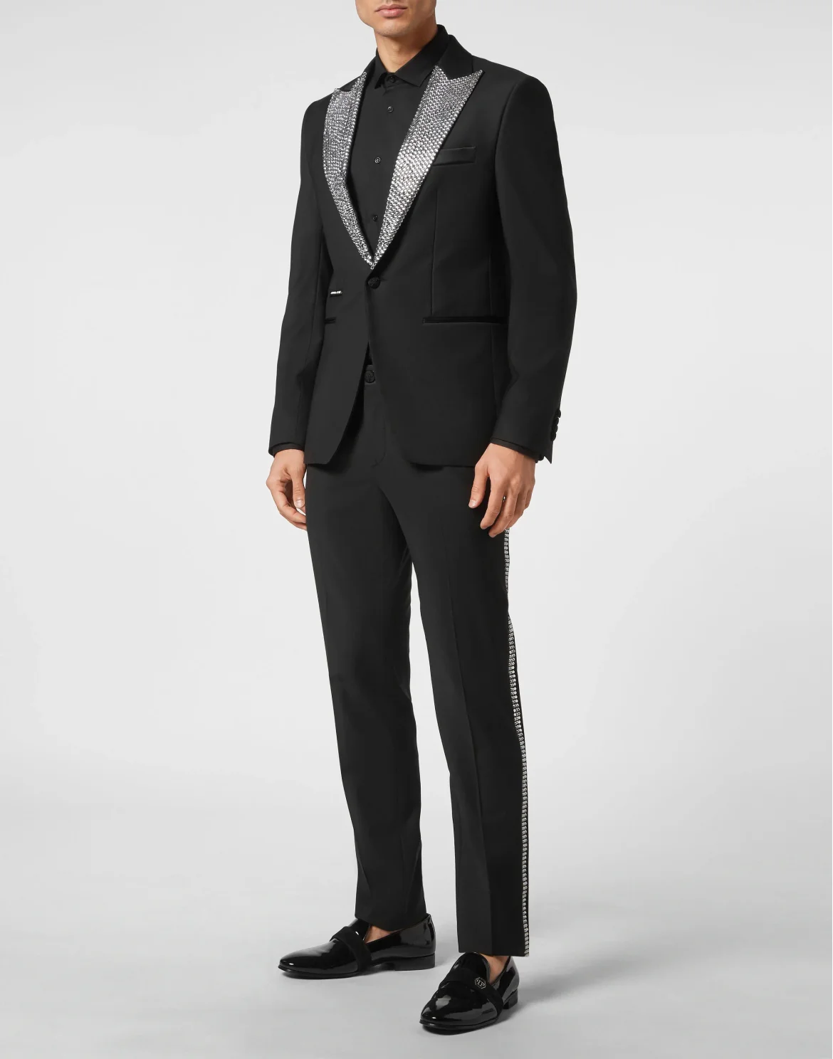 Light Wool Suit 2 pcs: Blazer Lord Fit/ Trousers Sartorial, цвет: Черный