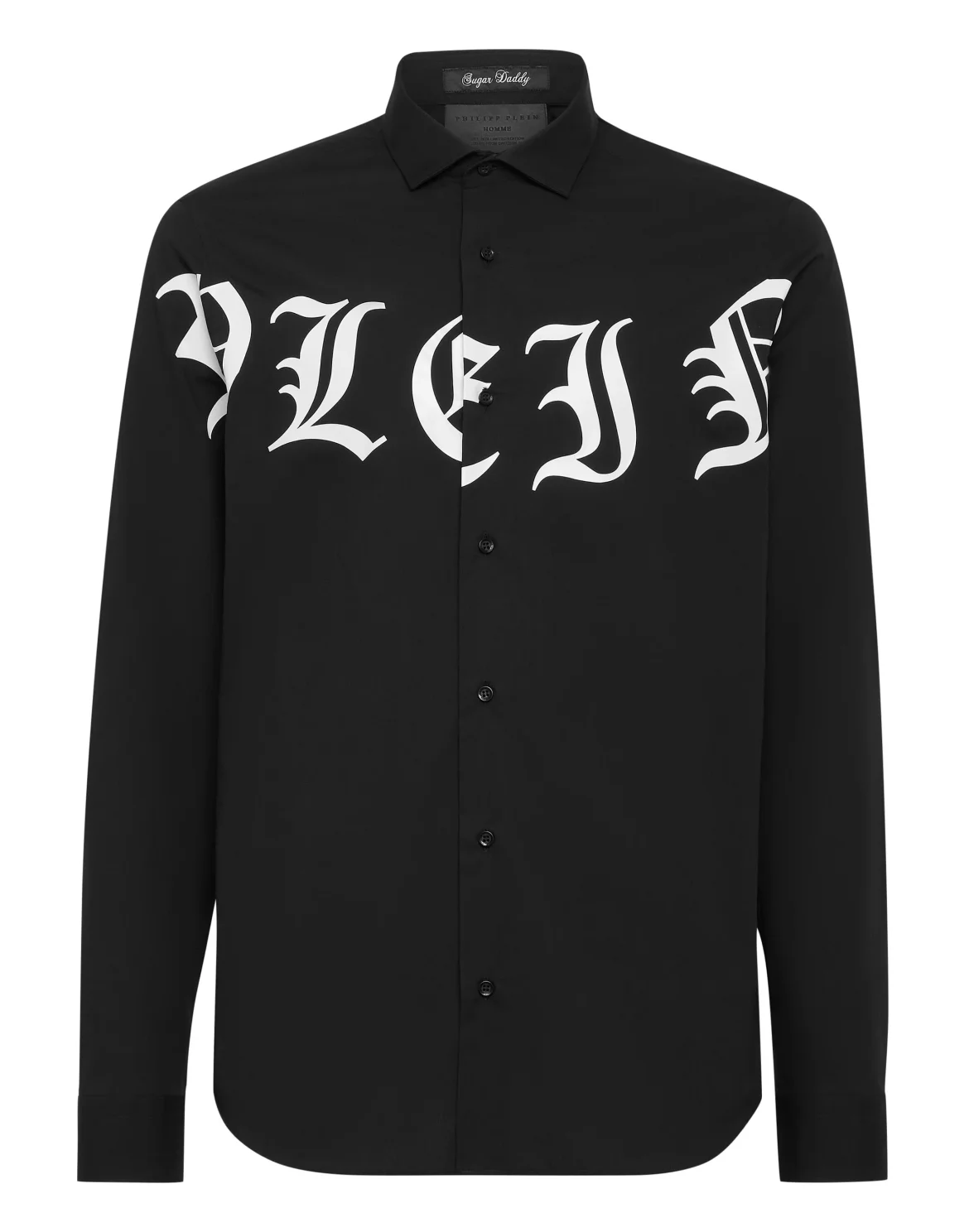 Shirt Sugar Daddy Cut LS Gothic Plein, цвет: Черный