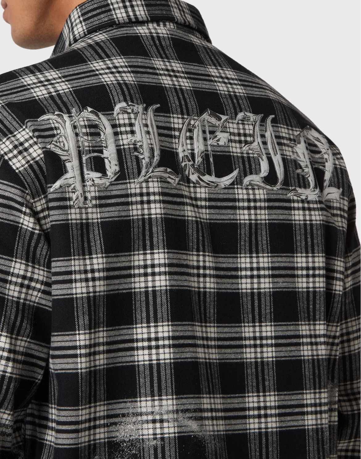 Oversized Shirt Sugar Daddy Cut LS Chrome, цвет: Черный