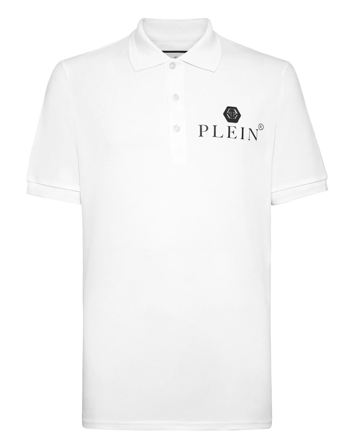 Slim Fit Polo shirt SS Iconic Plein, цвет: Белый