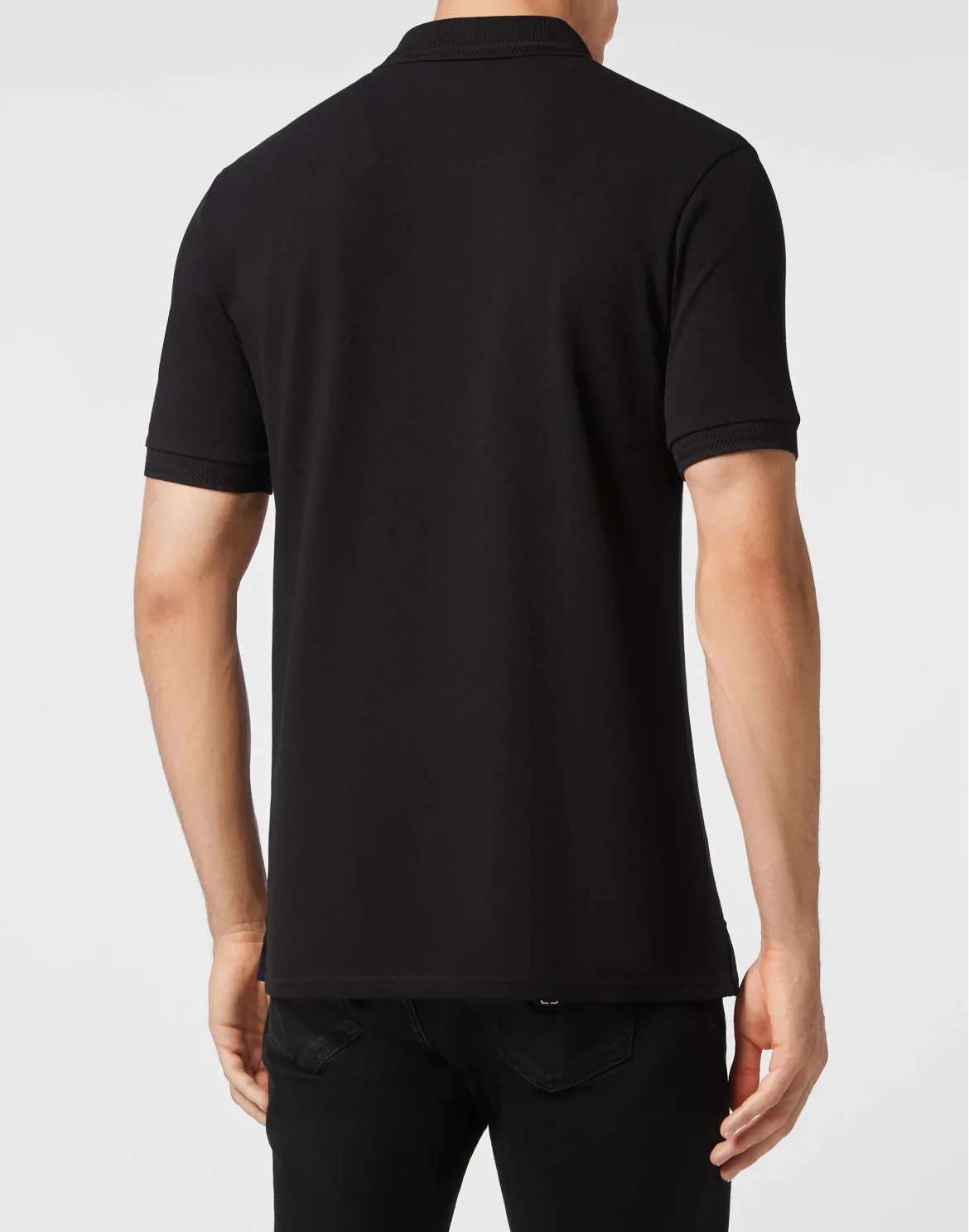 Slim Fit Polo shirt SS Iconic Plein, цвет: Черный