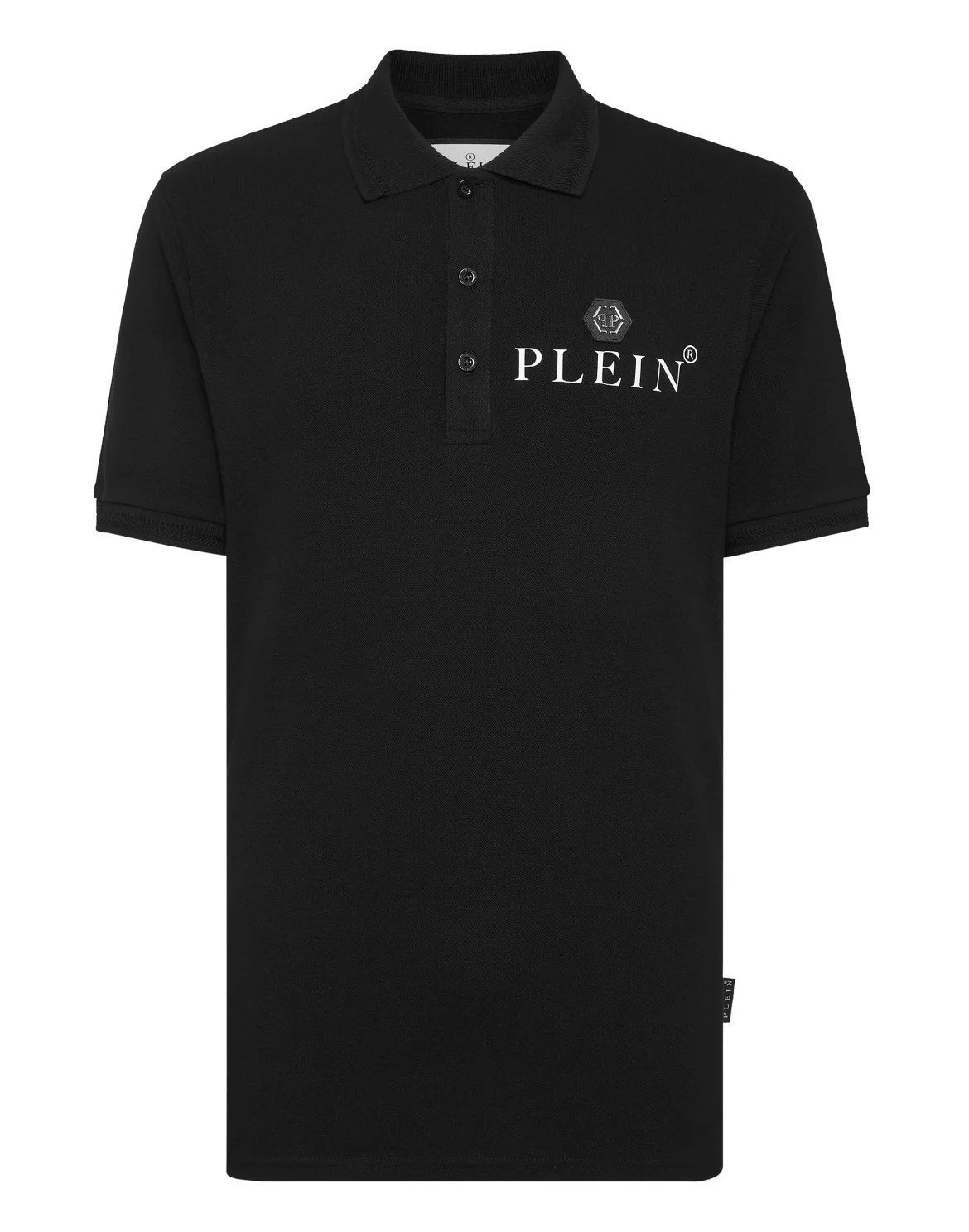 Slim Fit Polo shirt SS Iconic Plein, цвет: Черный