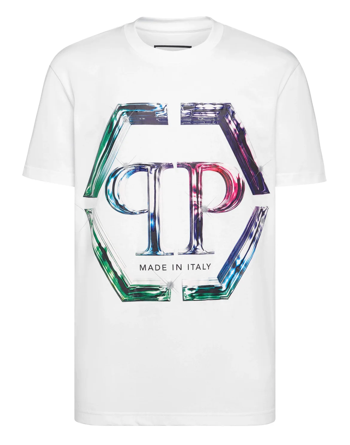 T-shirt Round Neck SS PP Glass, цвет: Белый