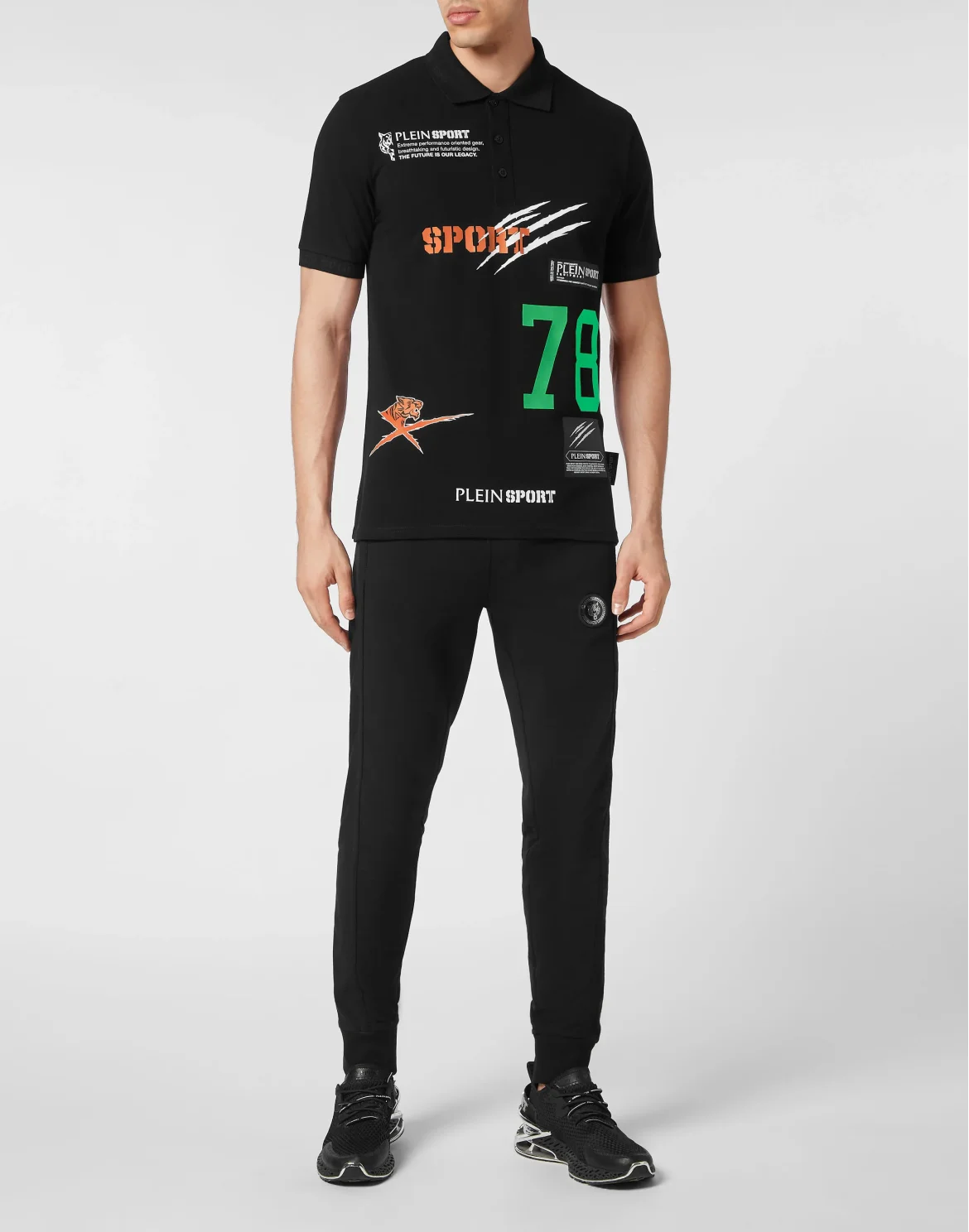 Polo shirt SS Multilogo, цвет: Черный