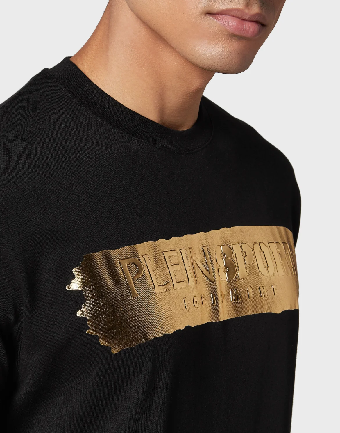 T-shirt Round Neck SS Silver Brush, цвет: Черный