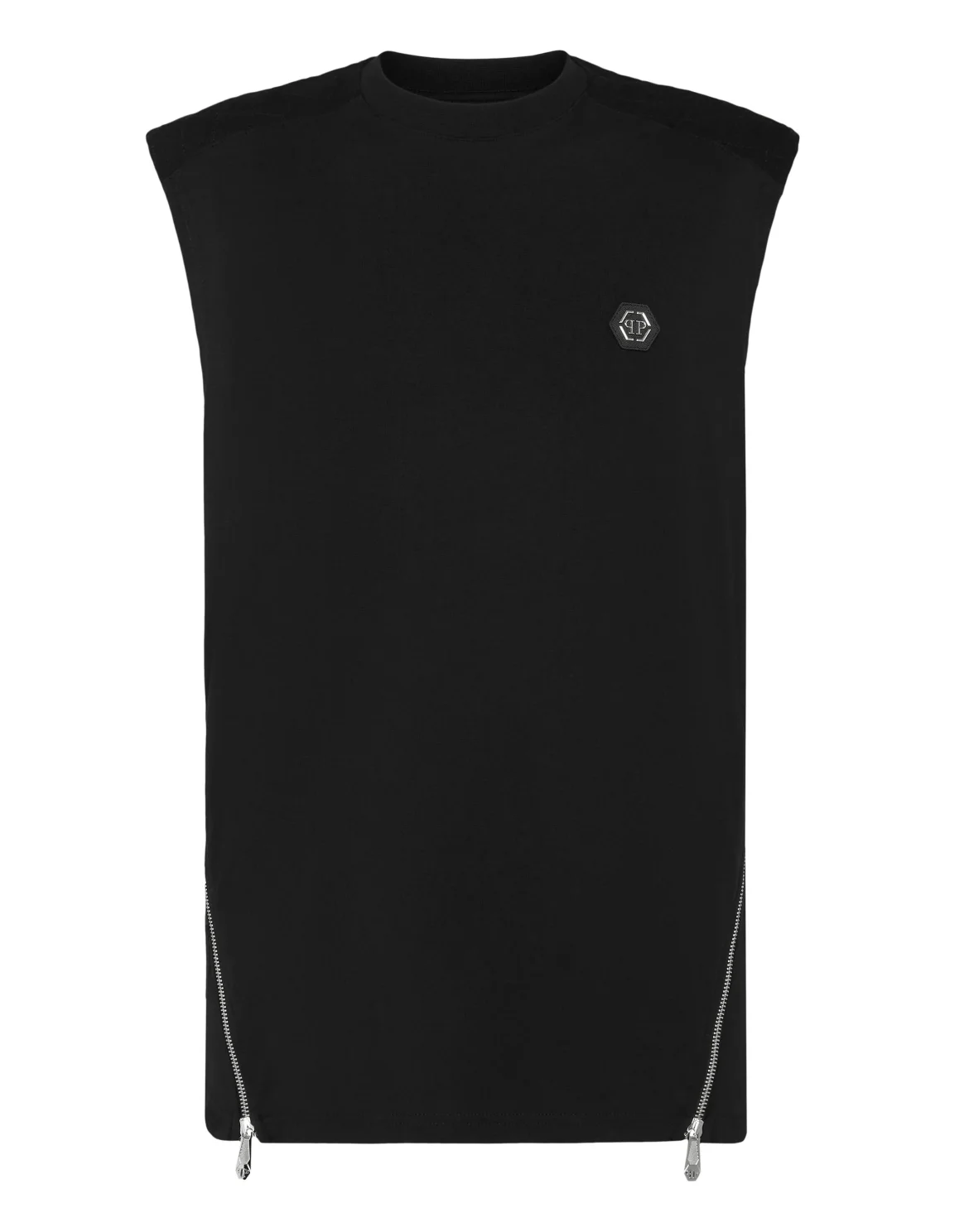 Sleeveless Top Snake, цвет: Черный