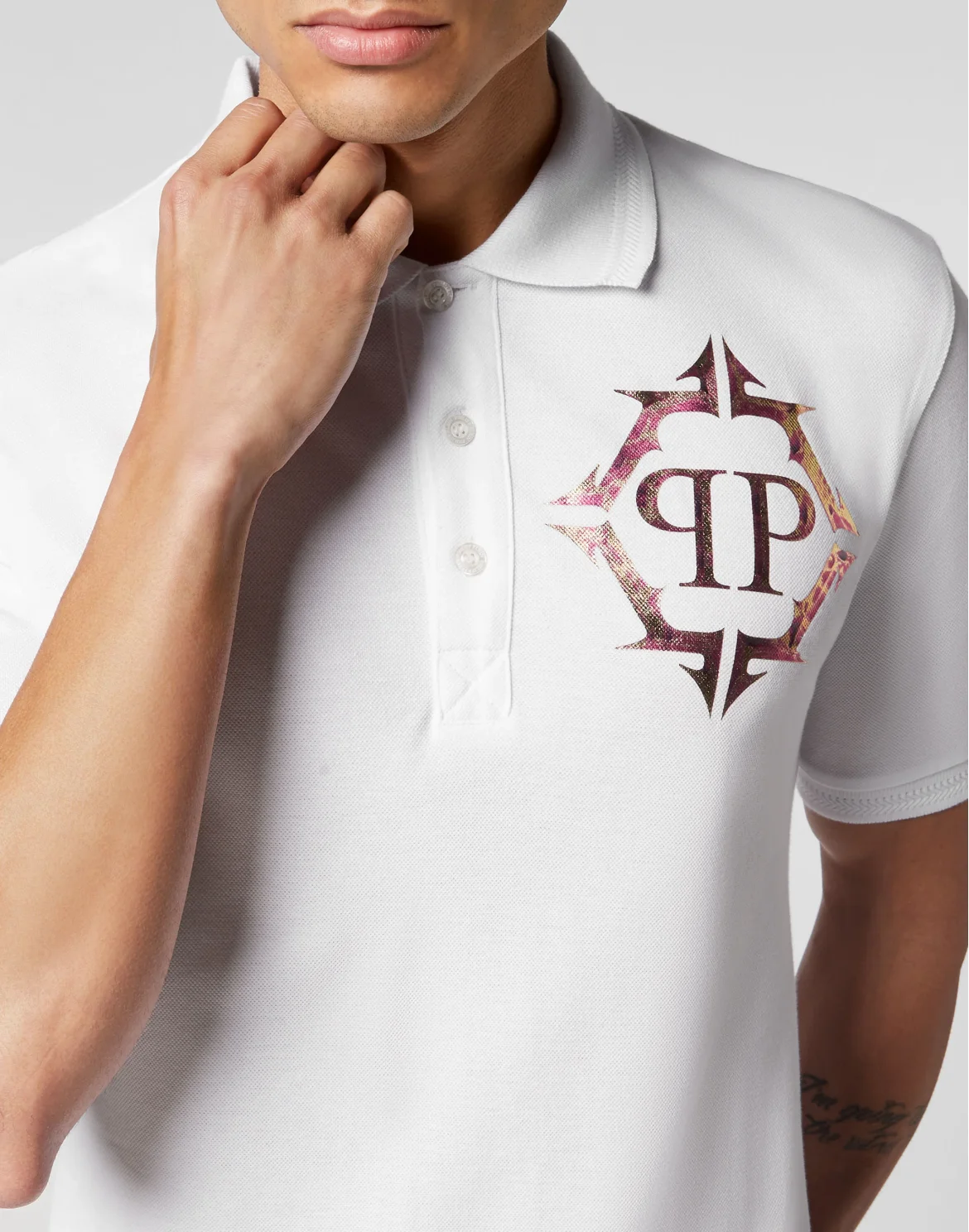 Slim Fit Polo Shirt Chrome, цвет: Белый