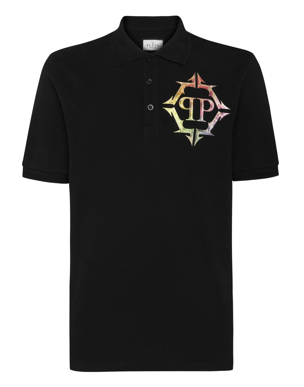 Slim Fit Polo Shirt Chrome, цвет: Черный