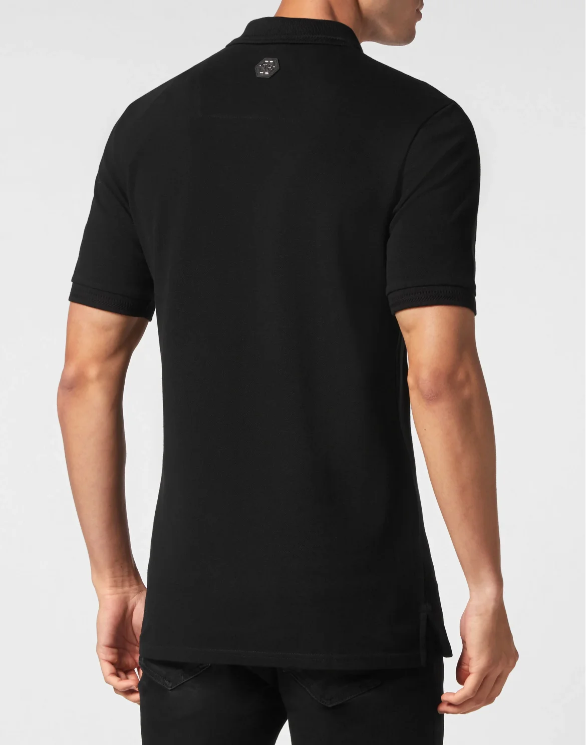 Slim Fit Polo Shirt Chrome, цвет: Черный
