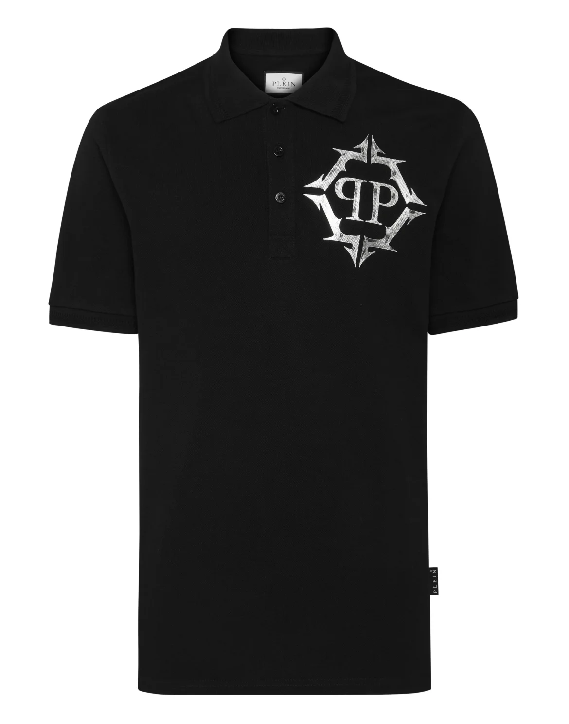 Slim Fit Polo Shirt Chrome, цвет: Черный