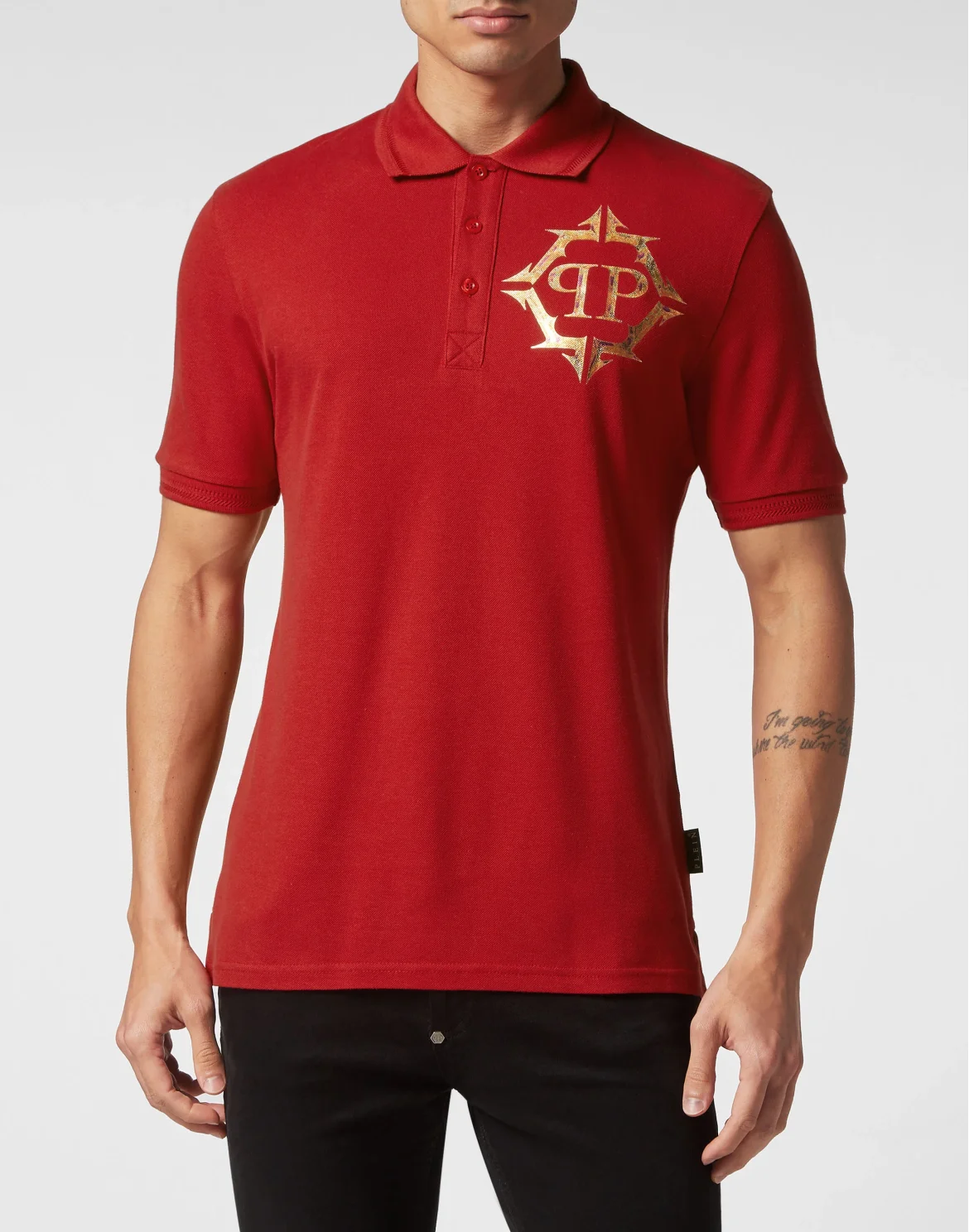 Slim Fit Polo Shirt Chrome, цвет: Красный