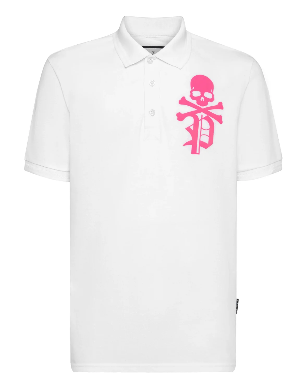 Slim Fit Polo Shirt Skull&Bones, цвет: Белый