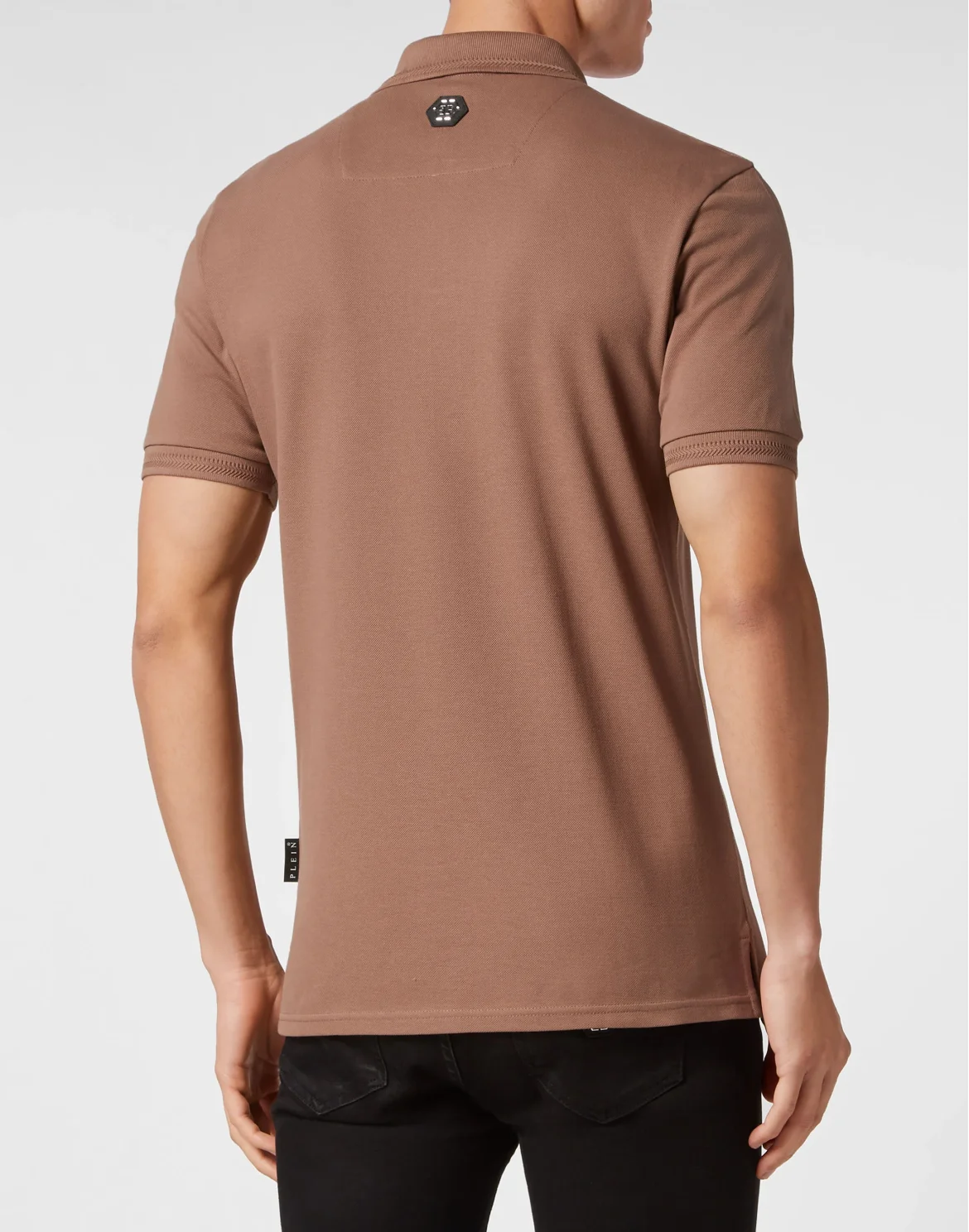 Slim Fit Polo Shirt Skull&Bones, цвет: Коричневый