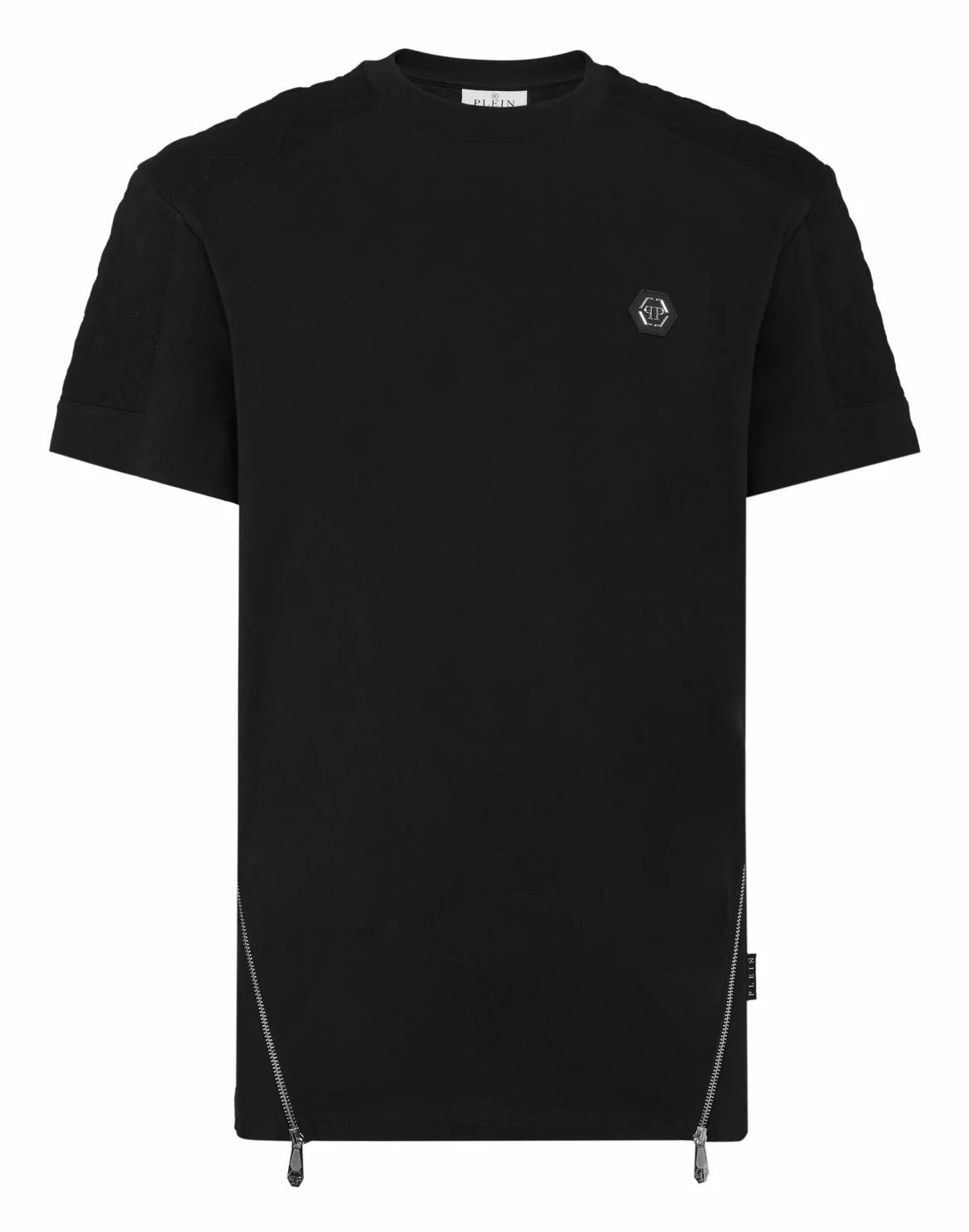 T-shirt Round Neck SS Snake, цвет: Черный