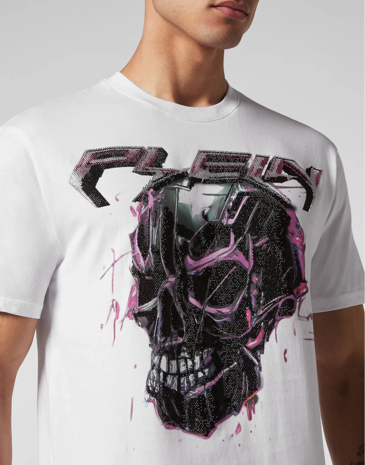T-shirt Round Neck SS Chrome, цвет: Белый