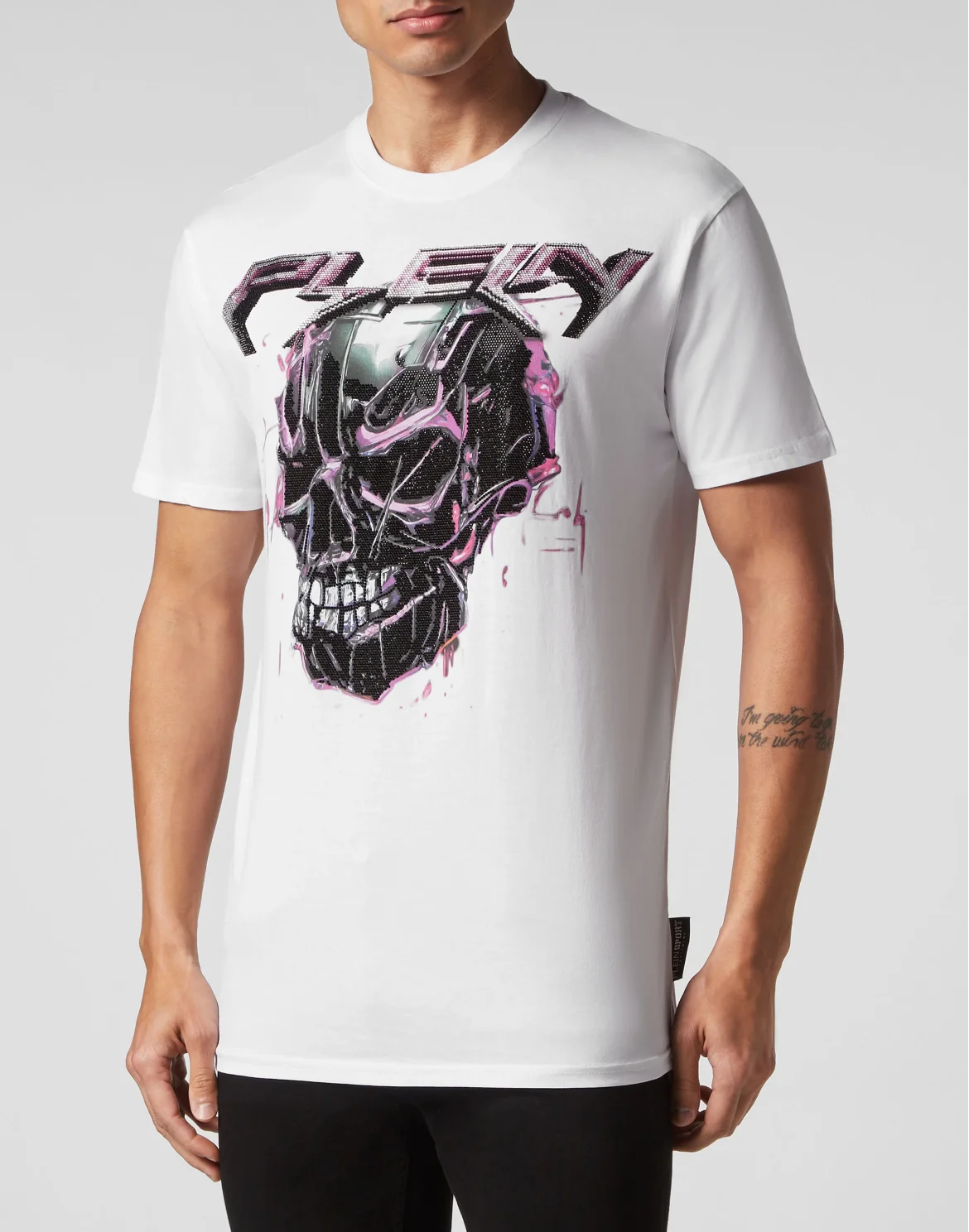 T-shirt Round Neck SS Chrome, цвет: Белый