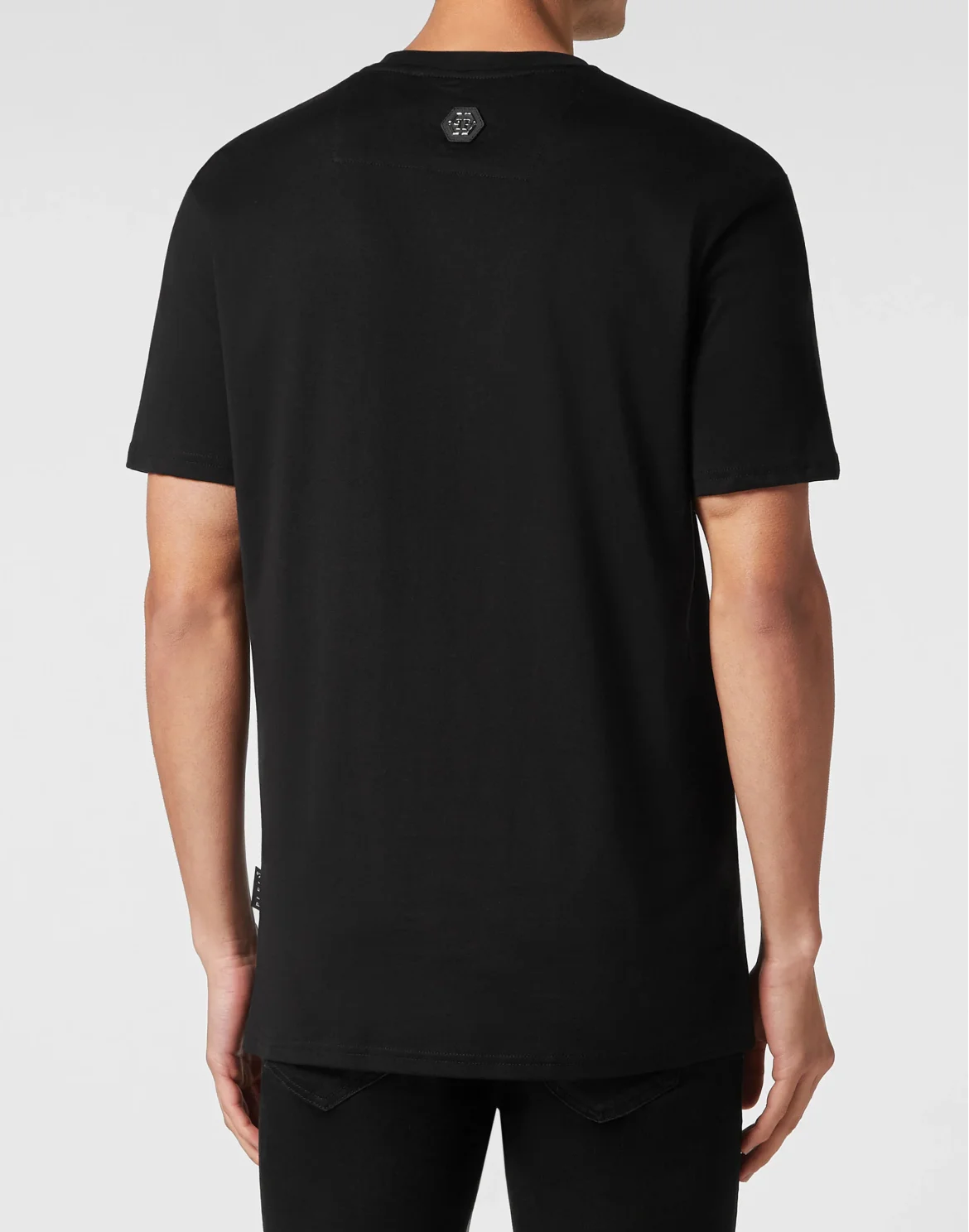 T-shirt Round Neck SS Chrome, цвет: Черный