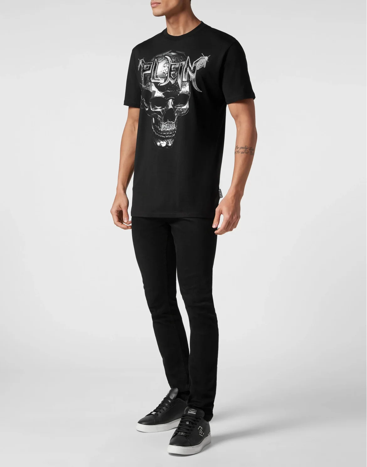 T-shirt Round Neck SS Chrome, цвет: Черный