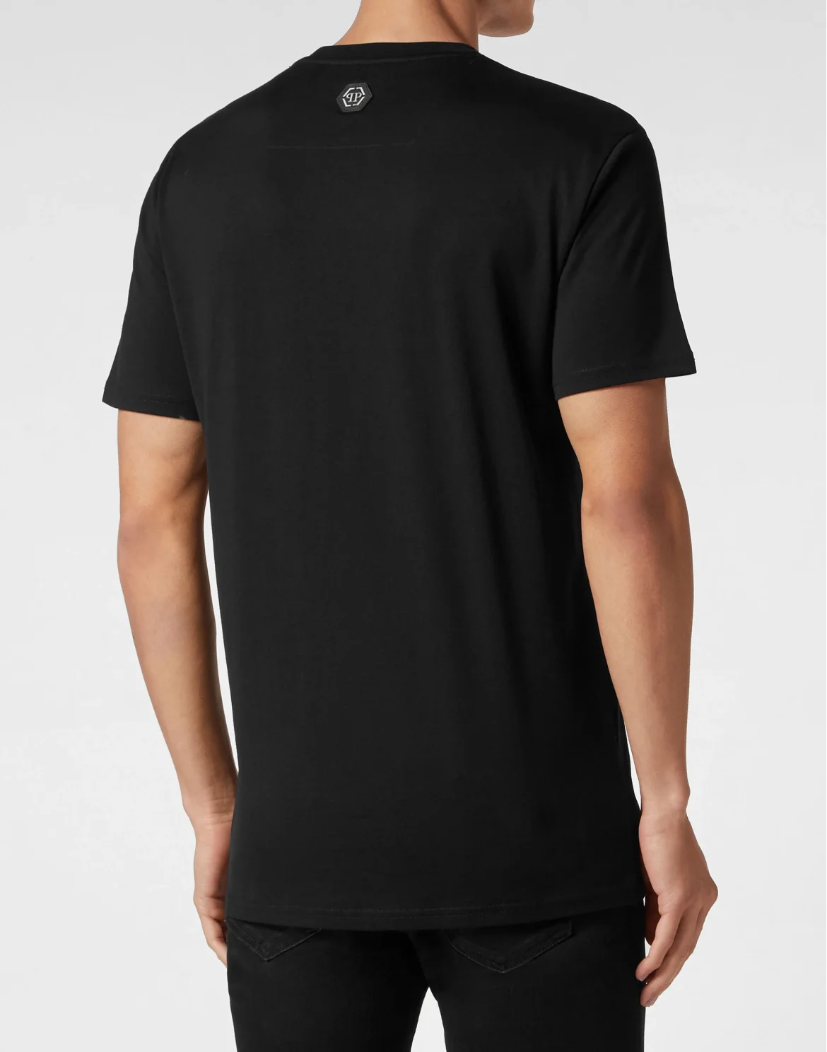 T-shirt Round Neck SS Chrome, цвет: Черный