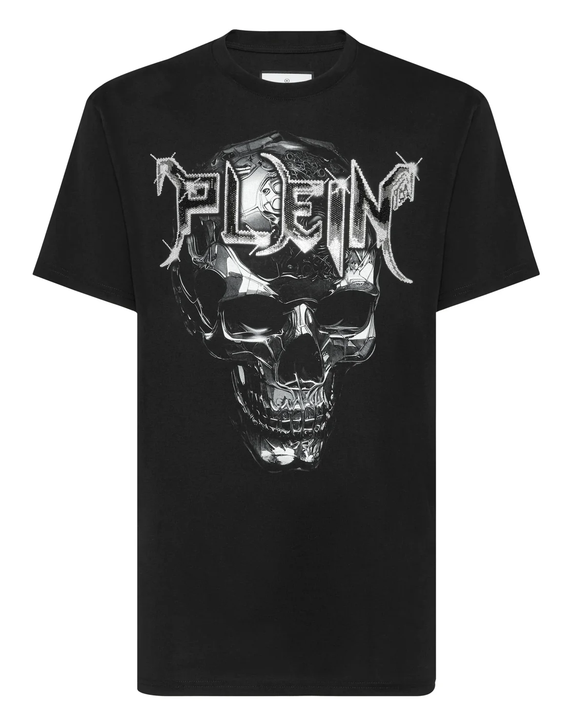 T-shirt Round Neck SS Chrome, цвет: Черный