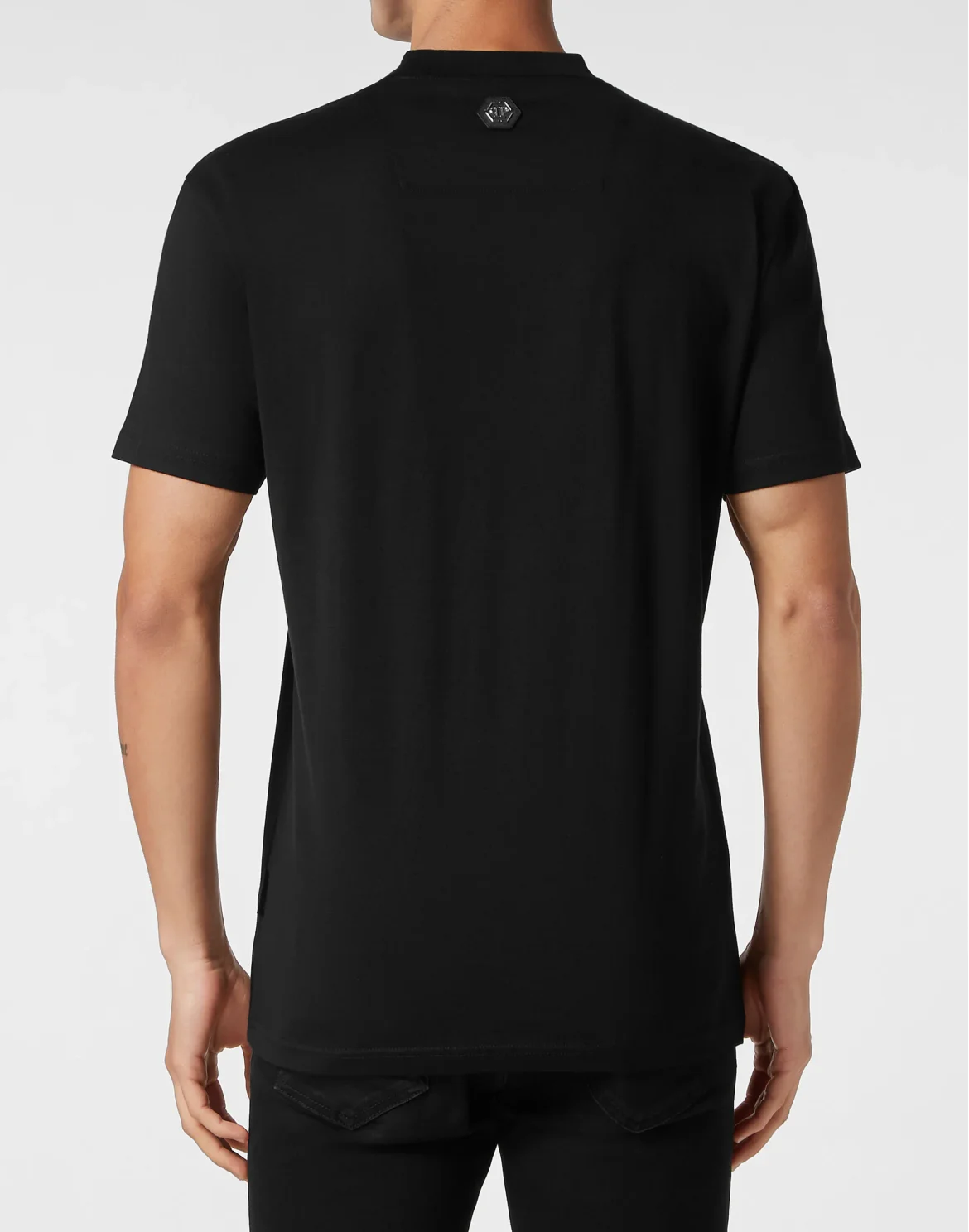 T-shirt Round Neck SS Chrome, цвет: Черный