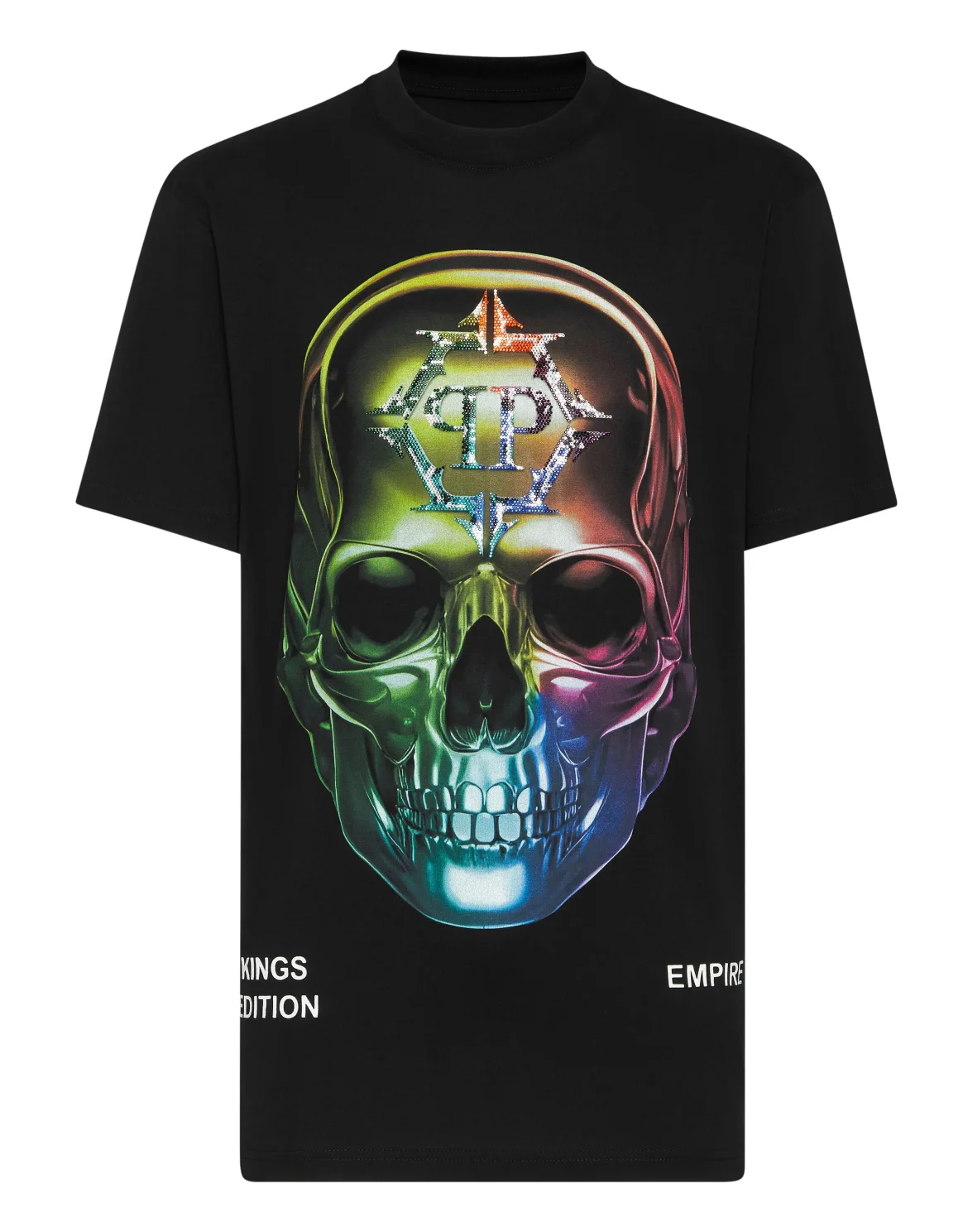 T-shirt Round Neck SS Chrome, цвет: Черный