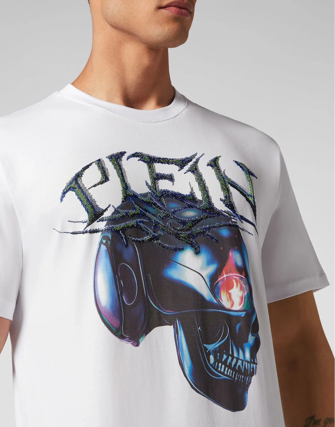 T-shirt Round Neck SS Chrome, цвет: Белый