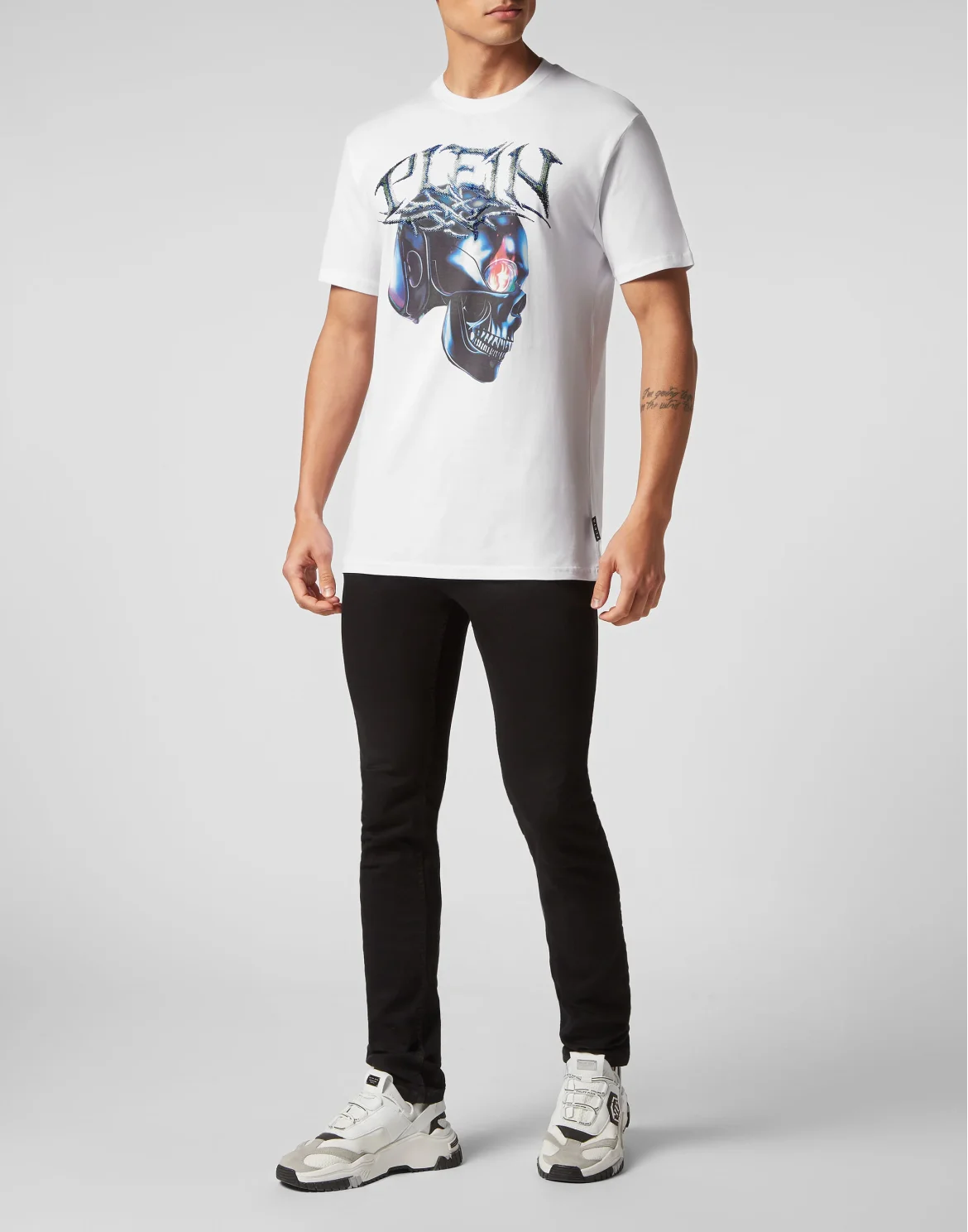 T-shirt Round Neck SS Chrome, цвет: Белый