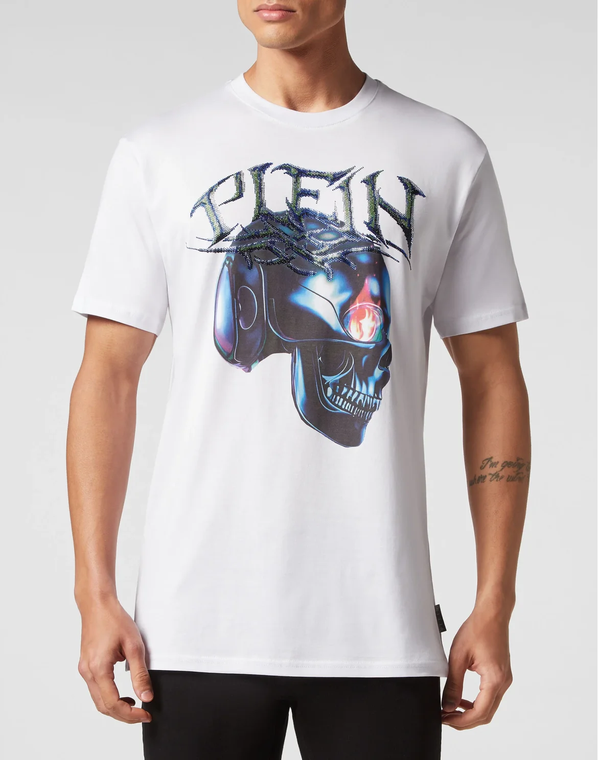 T-shirt Round Neck SS Chrome, цвет: Белый