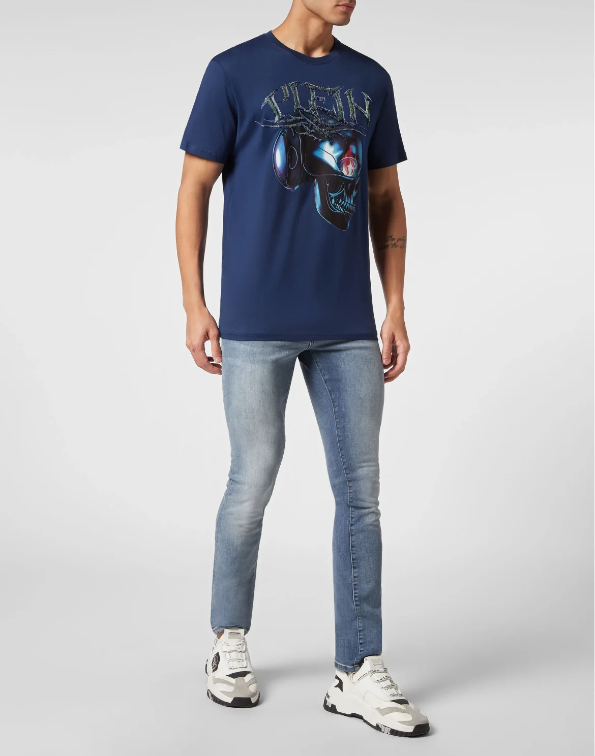 T-shirt Round Neck SS Chrome, цвет: Синий